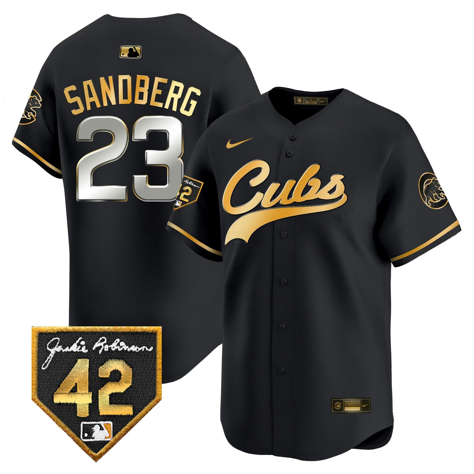 Camisa MLB Men’s Chicago 2024 Jackie Robinson Patch Vapor Premier Limited Jersey