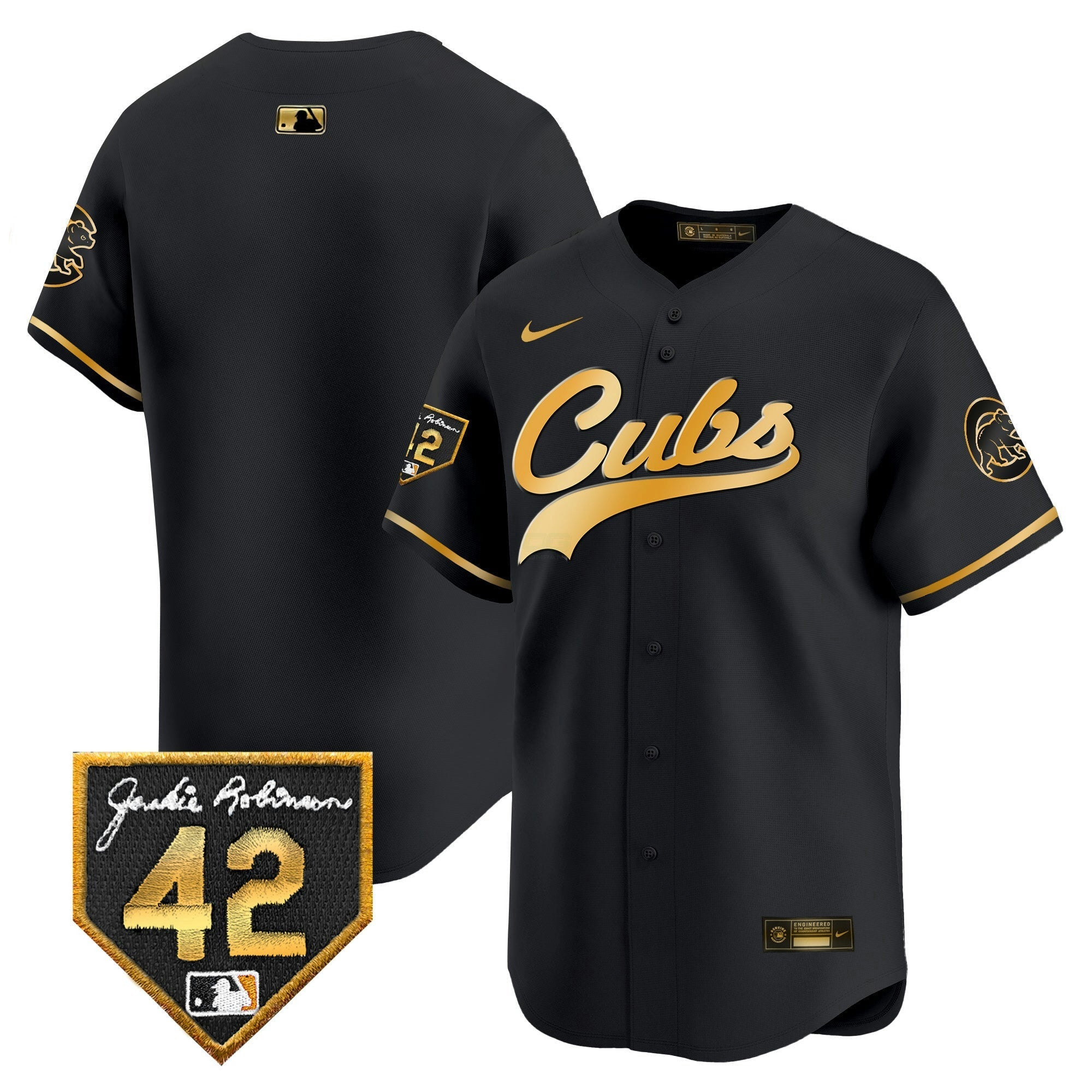 Camisa MLB Men’s Chicago 2024 Jackie Robinson Patch Vapor Premier Limited Jersey