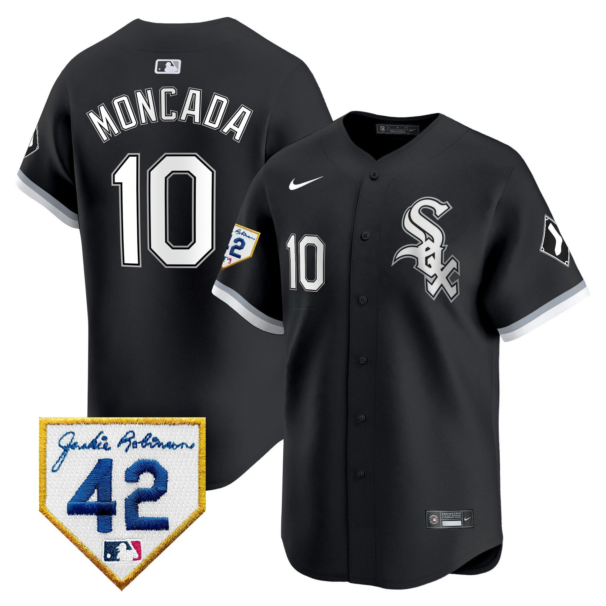 Camisa MLB Men’s Chicago 2024 Jackie Robinson Patch Vapor Premier Limited Jersey