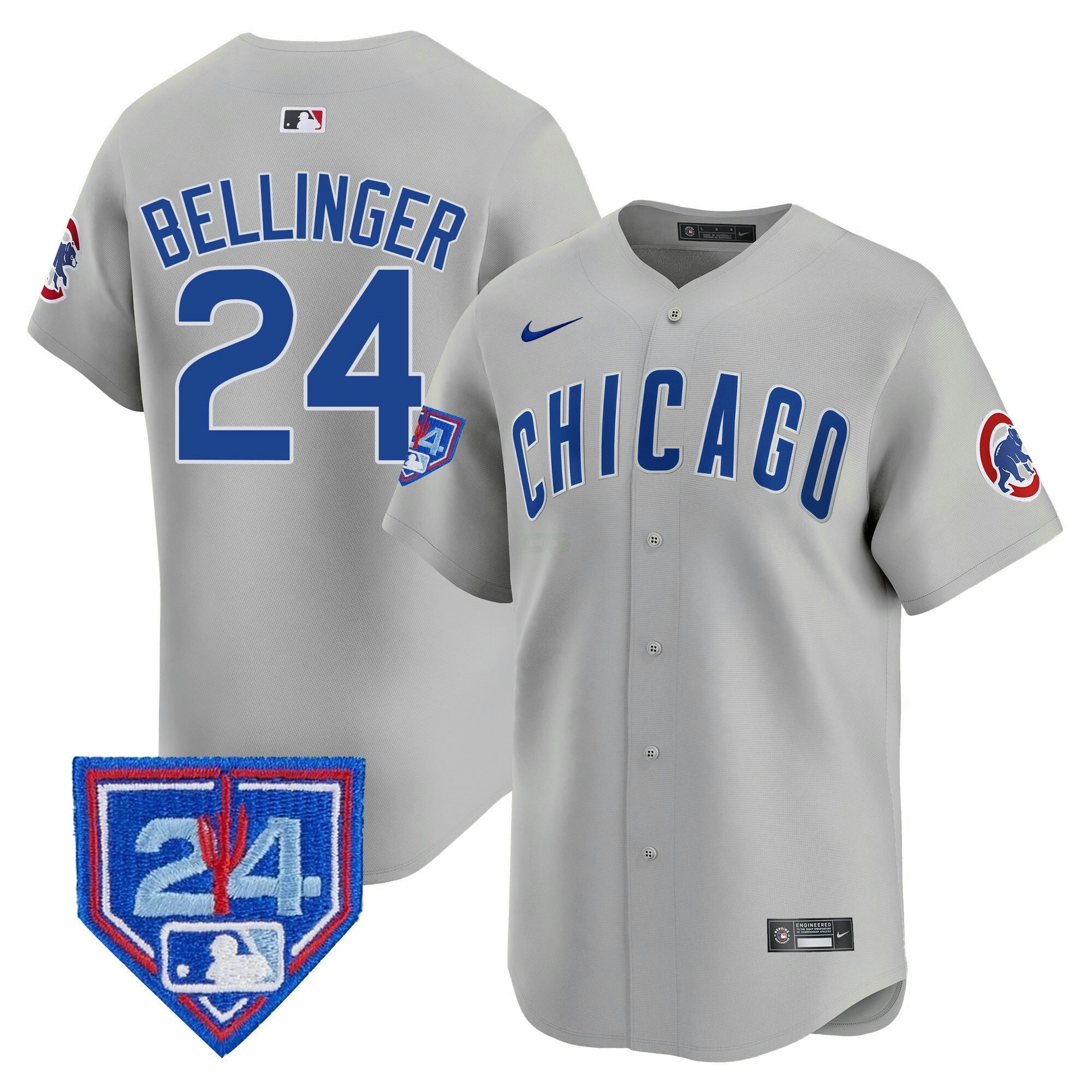 Camisa MLB Men’s Chicago 2024 Spring Training Patch Vapor Premier Limited Jersey