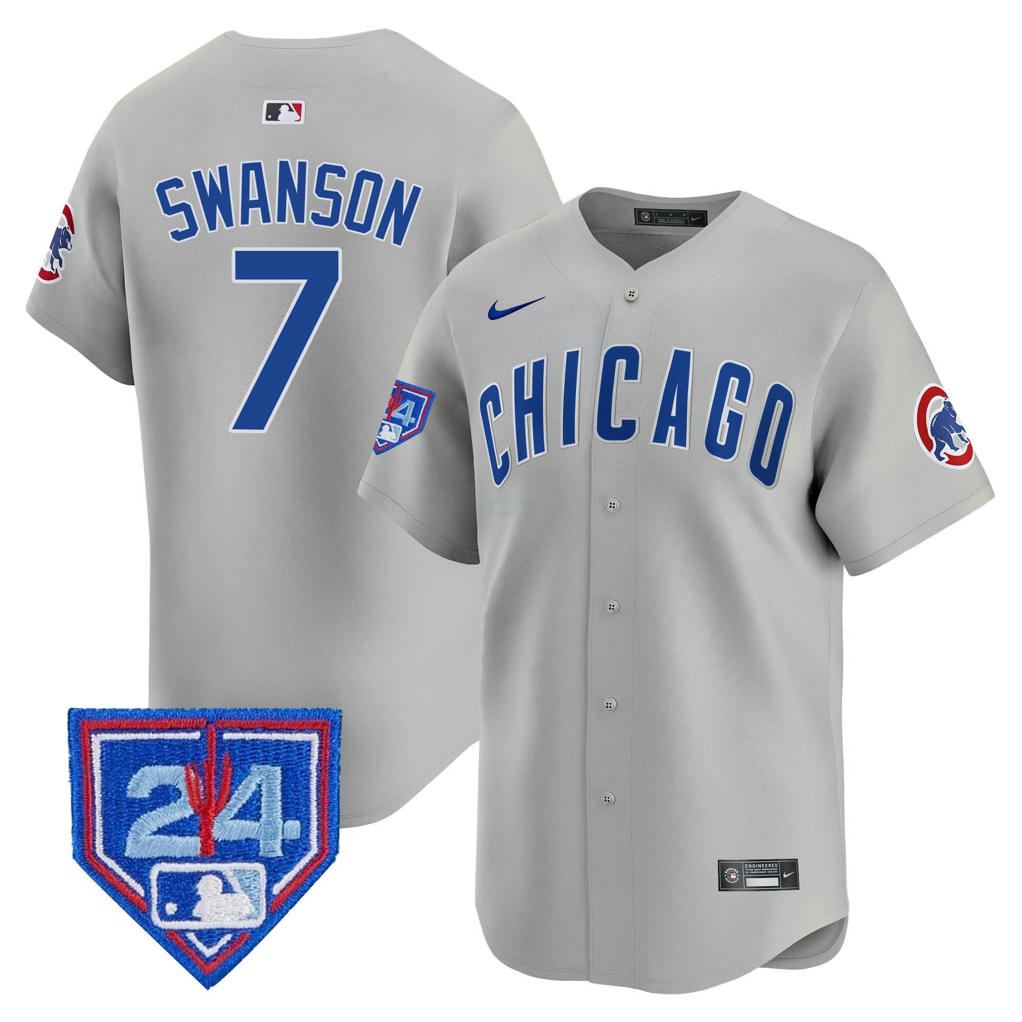 Camisa MLB Men’s Chicago 2024 Spring Training Patch Vapor Premier Limited Jersey