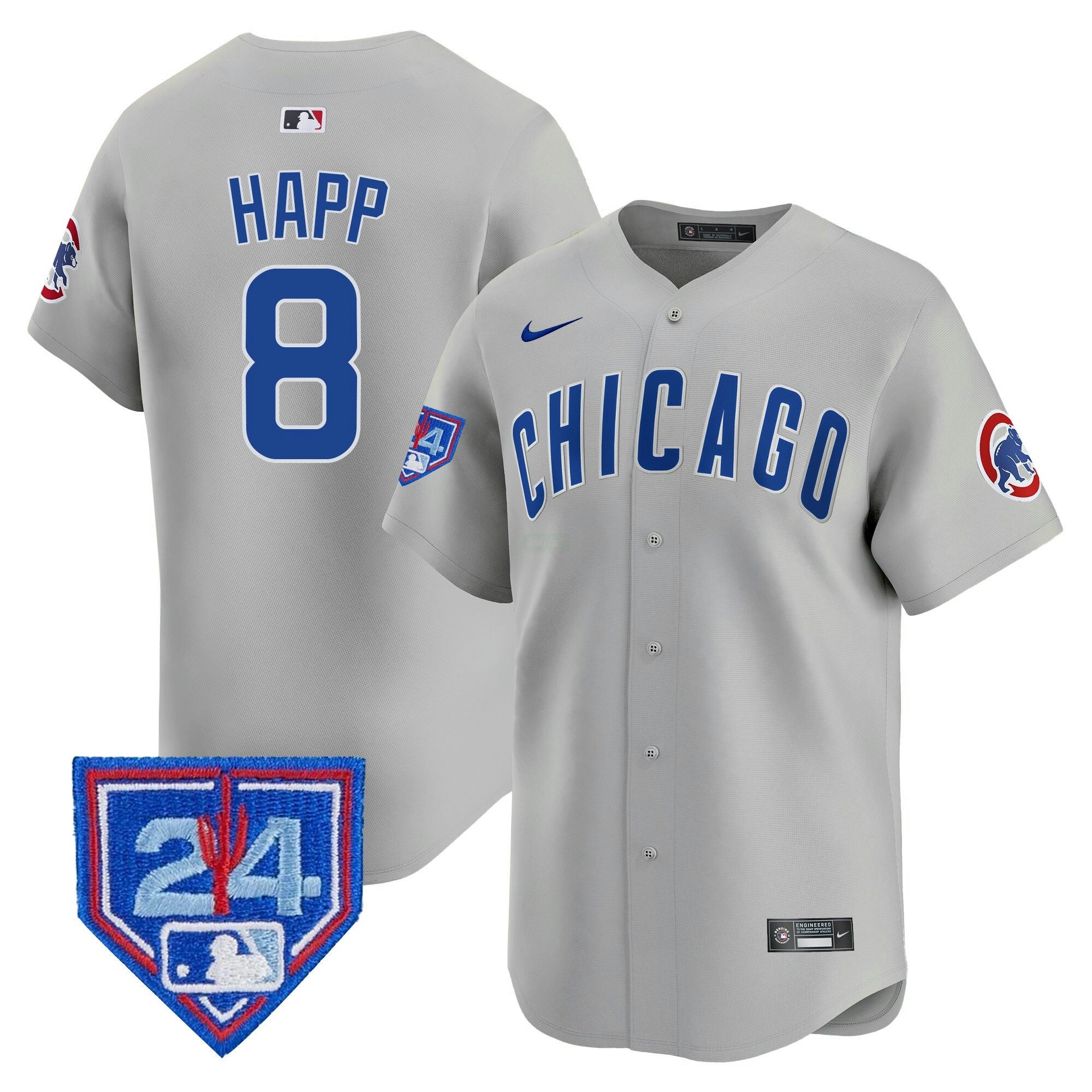 Camisa MLB Men’s Chicago 2024 Spring Training Patch Vapor Premier Limited Jersey