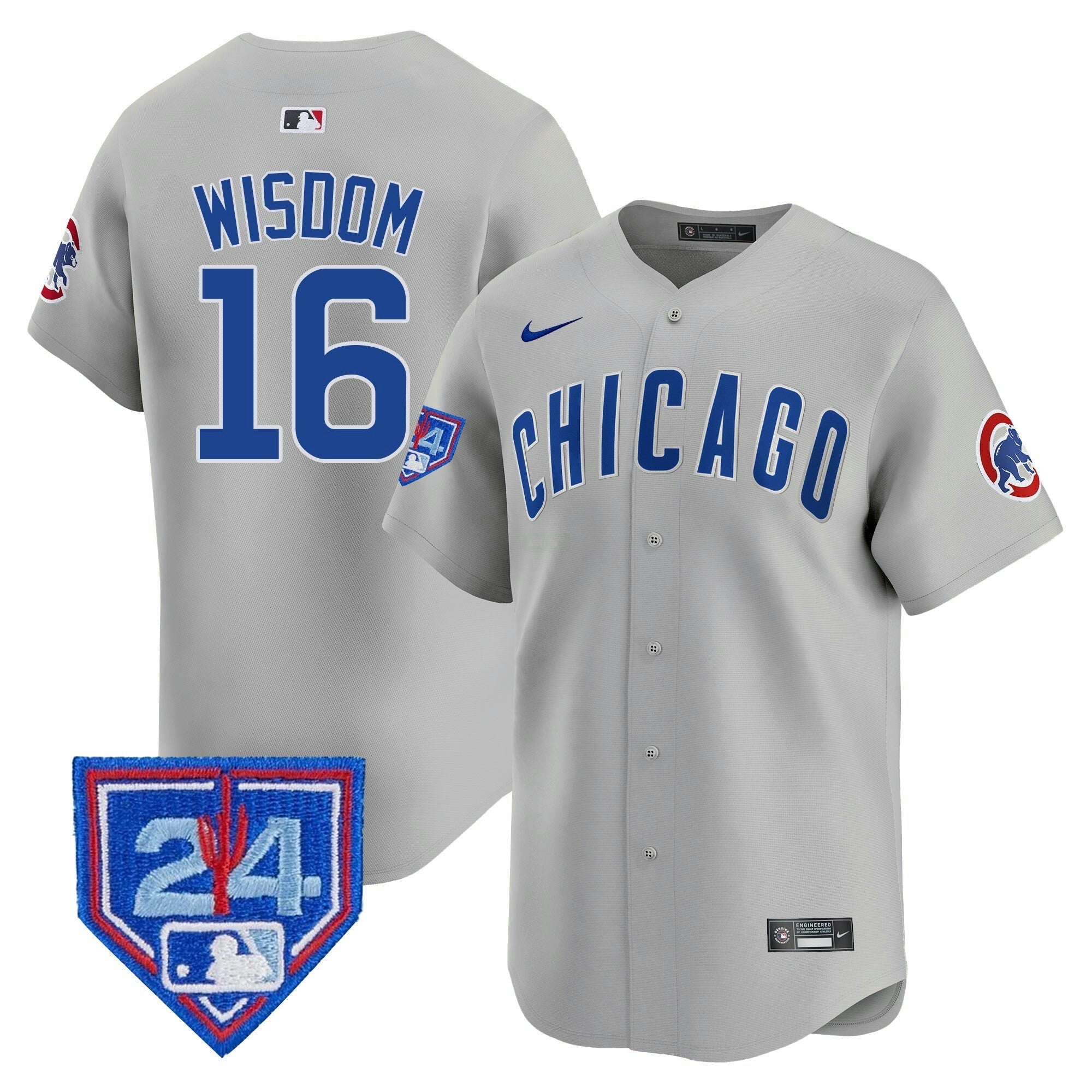 Camisa MLB Men’s Chicago 2024 Spring Training Patch Vapor Premier Limited Jersey
