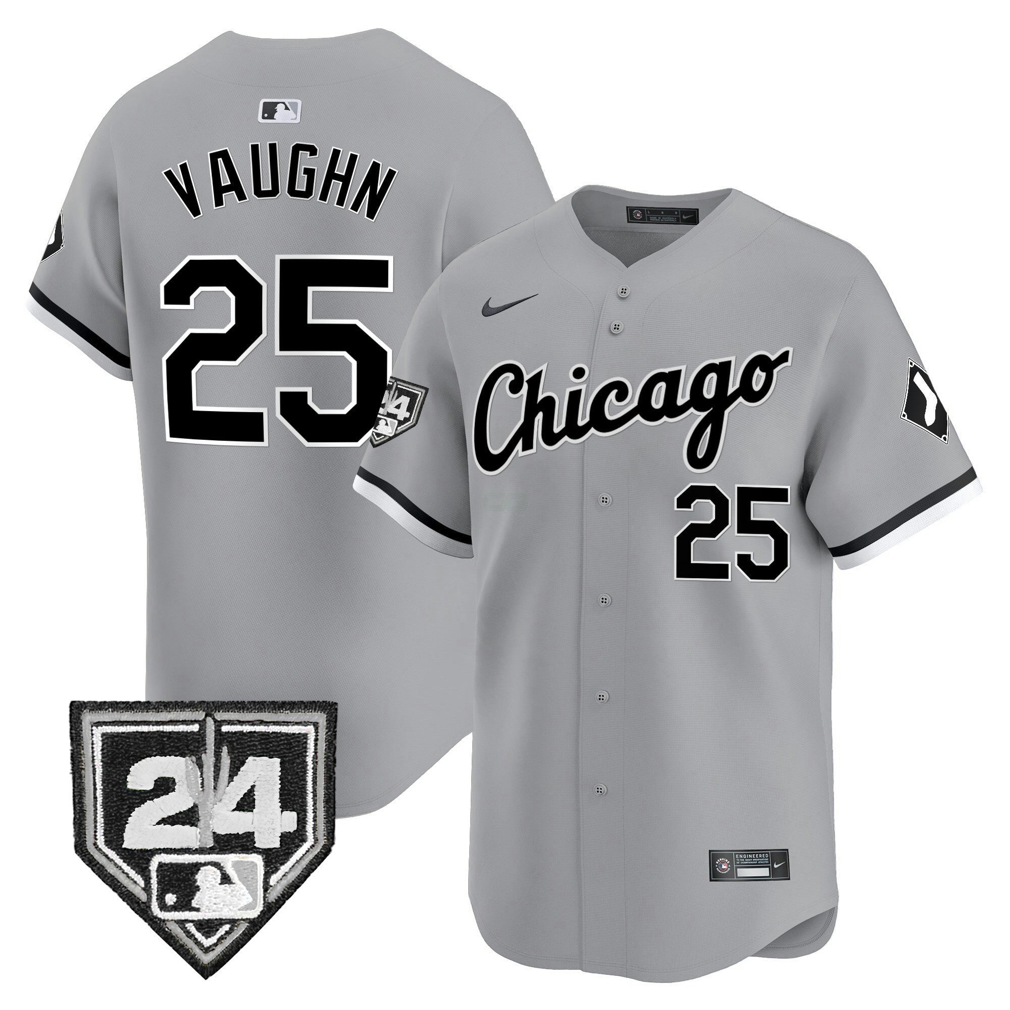 Camisa MLB Men’s Chicago 2024 Spring Training Patch Vapor Premier Limited Jersey