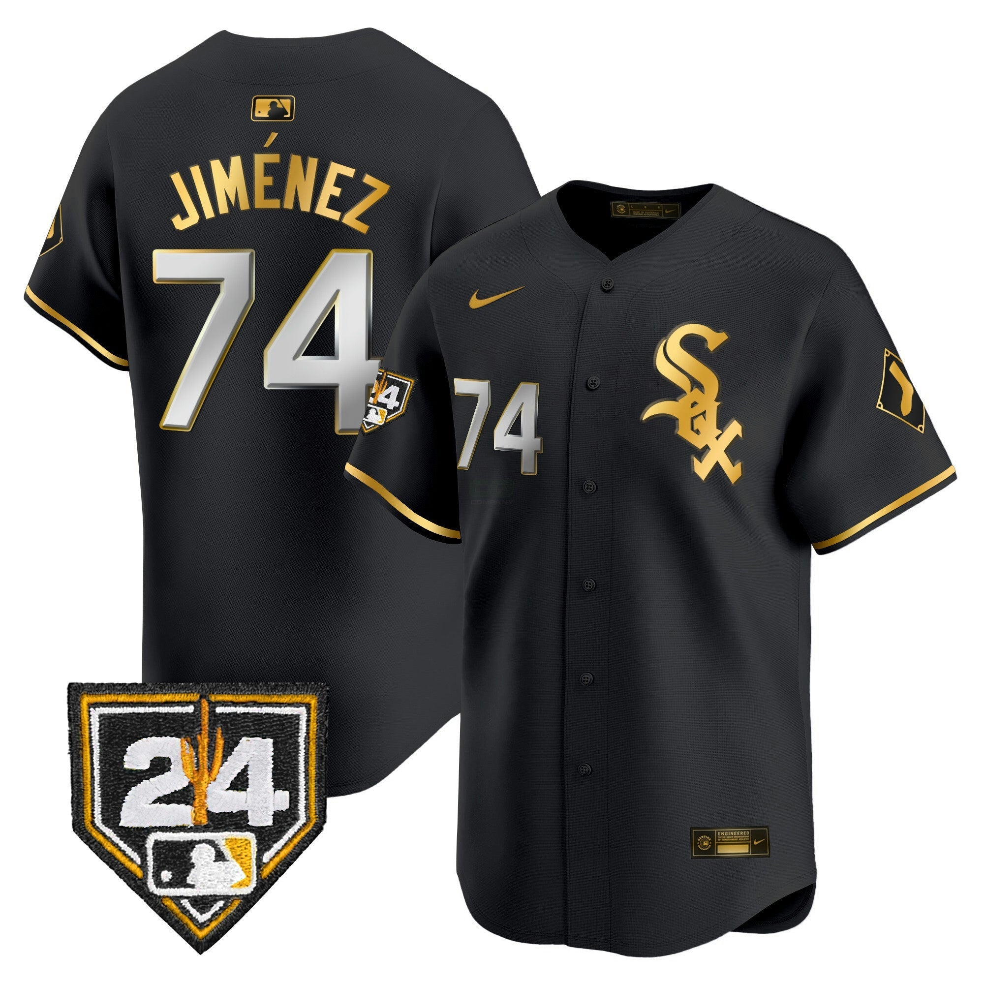 Camisa MLB Men’s Chicago 2024 Spring Training Patch Vapor Premier Limited Jersey