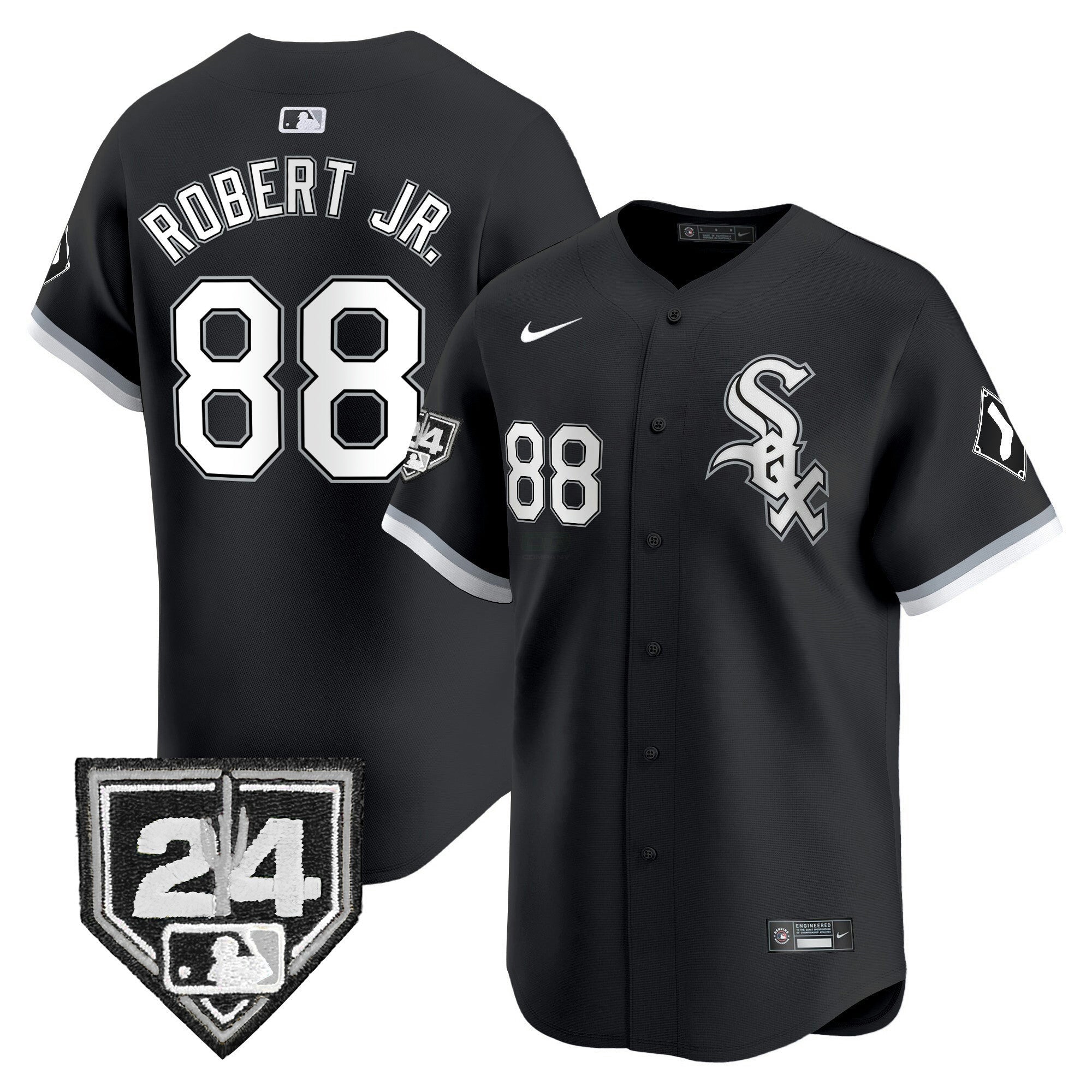 Camisa MLB Men’s Chicago 2024 Spring Training Patch Vapor Premier Limited Jersey