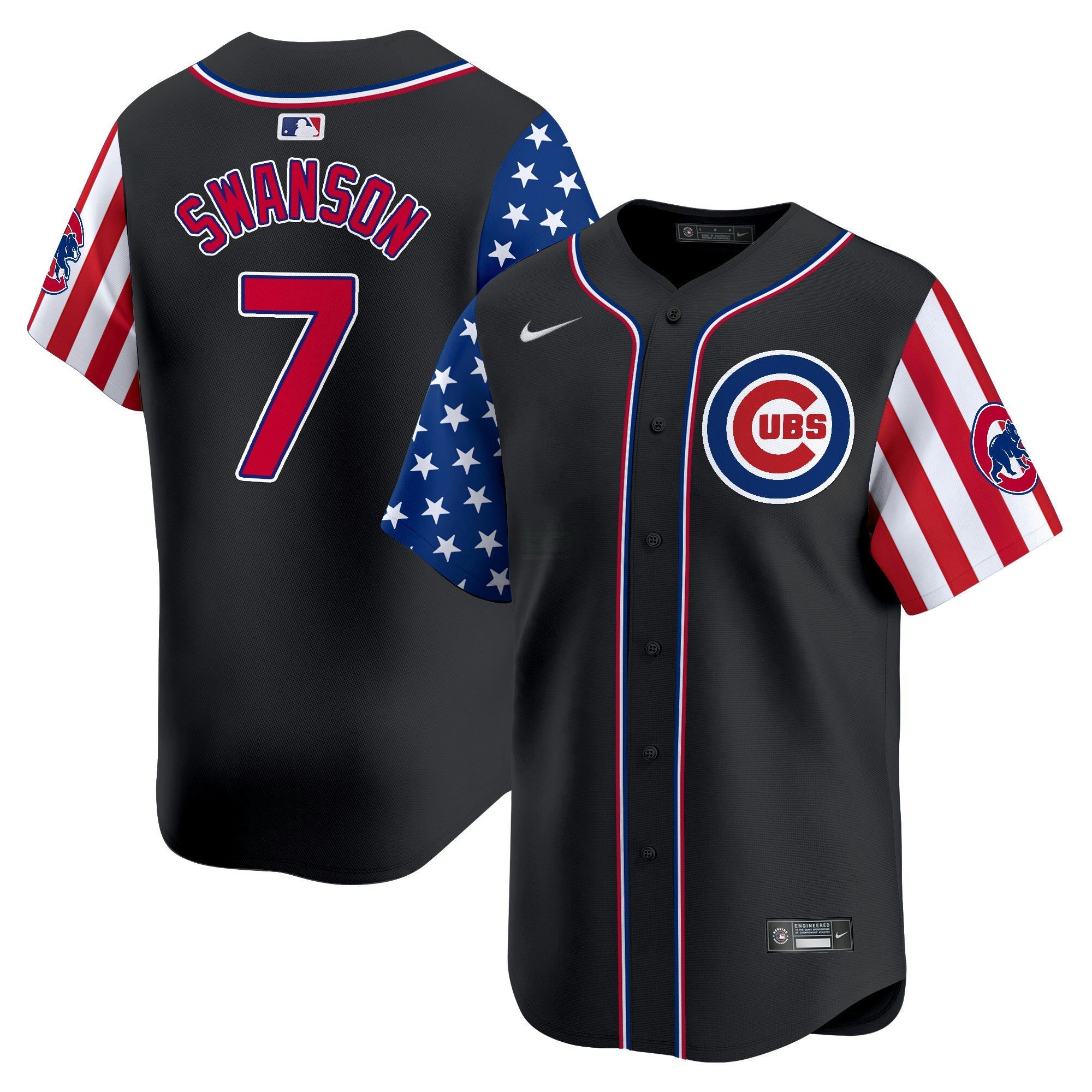 Camisa MLB Men’s Chicago 2025 Independence Day Vapor Premier Limited Jersey