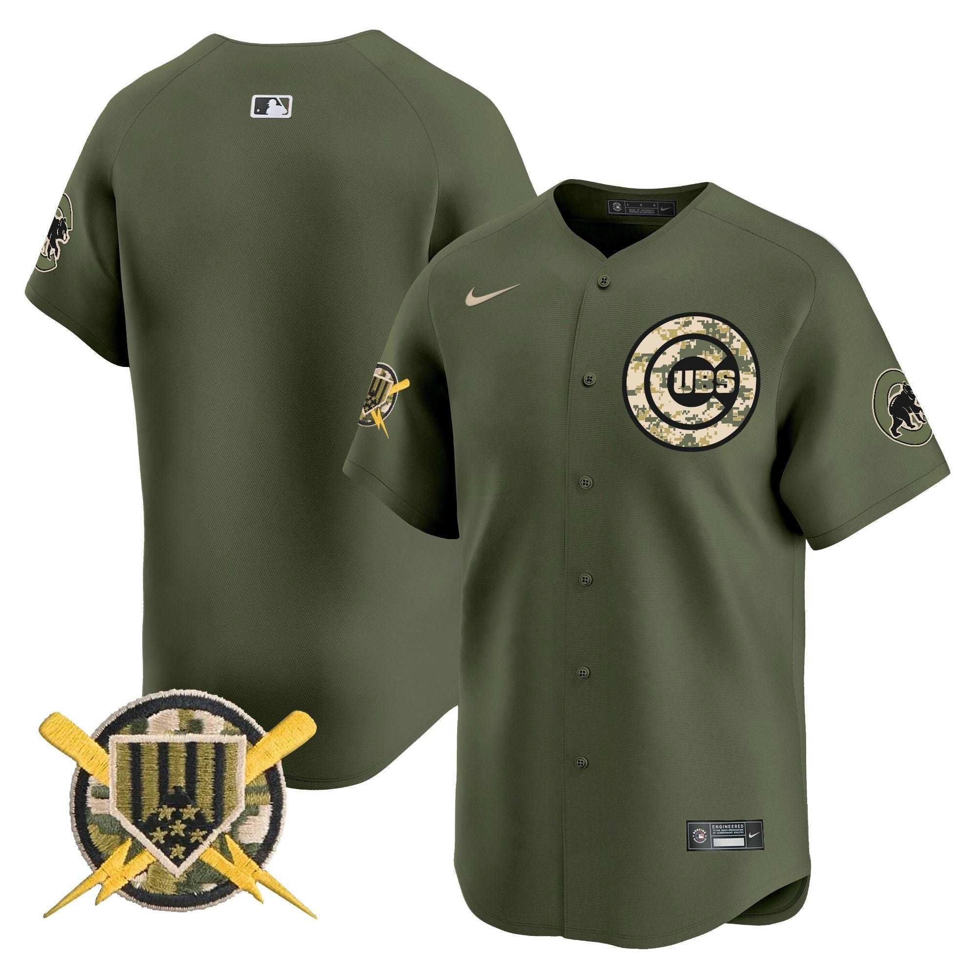 Camisa MLB Men’s Chicago Armed Forces Day Vapor Premier Limited Jersey
