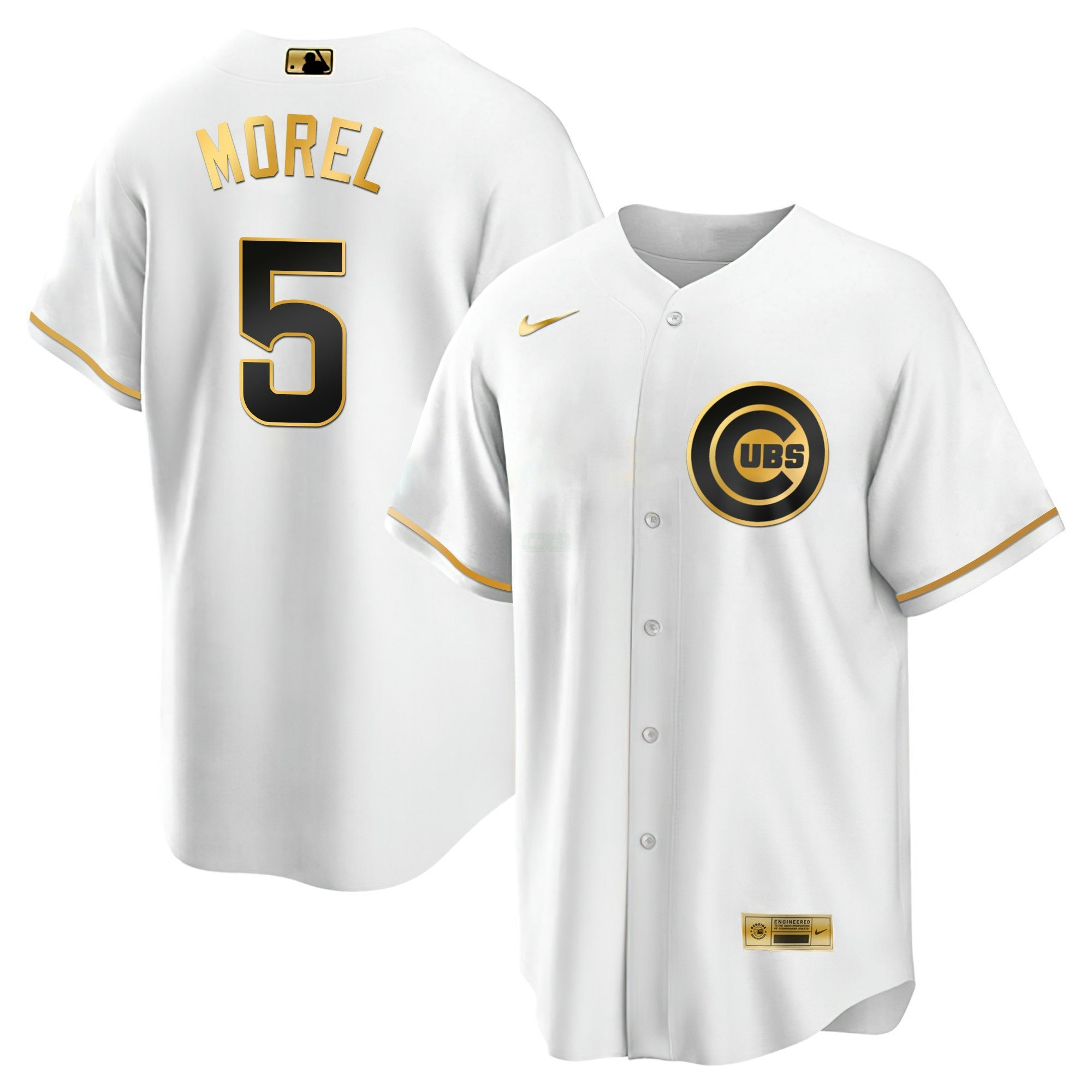 Camisa MLB Men’s Chicago Black Limited & Dourada Jersey