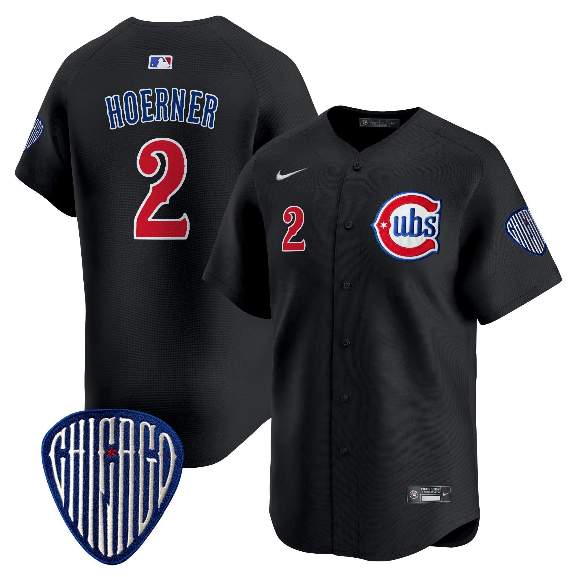Camisa MLB Men’s Chicago Blue Alternativa Vapor Premier Limited Jersey