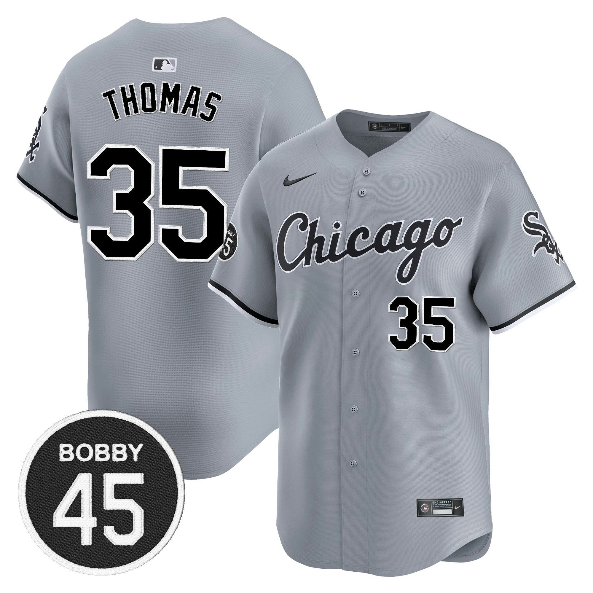 Camisa MLB Men’s Chicago Bobby Jenks Vapor Premier Limited Jersey
