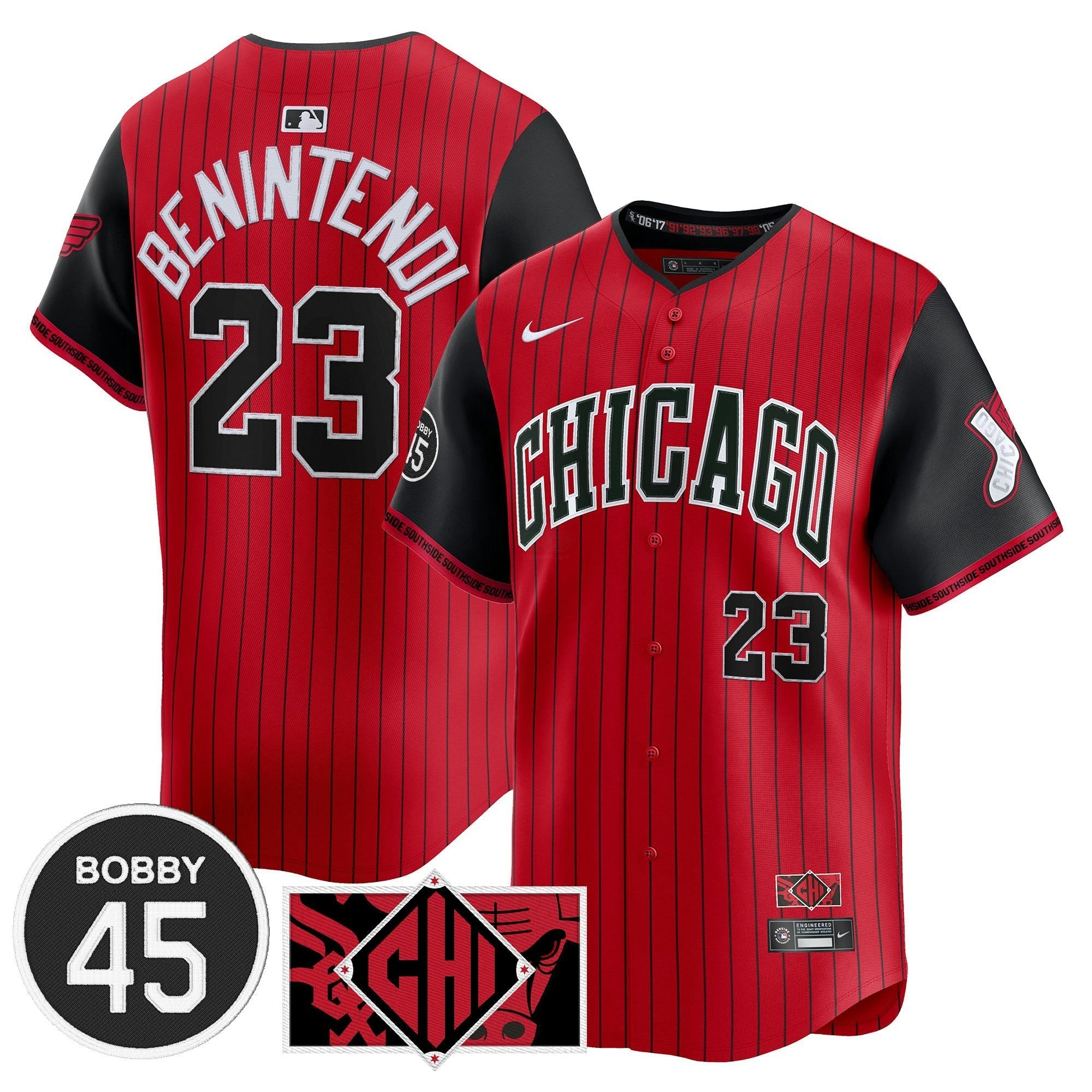 Camisa MLB Men’s Chicago Bobby Jenks Vapor Premier Limited Jersey