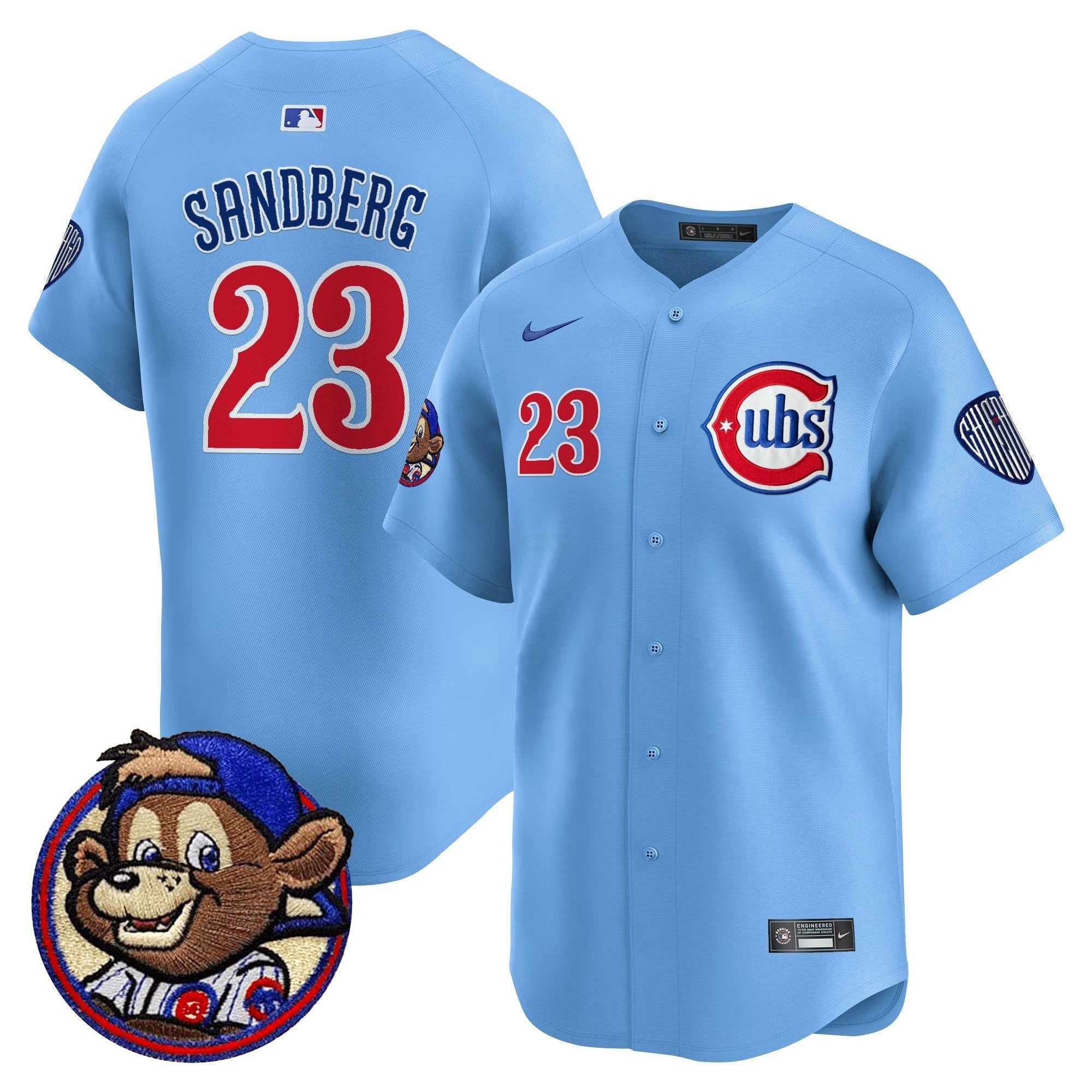 Camisa MLB Men’s Chicago Clark Patch Vapor Premier Limited Jersey