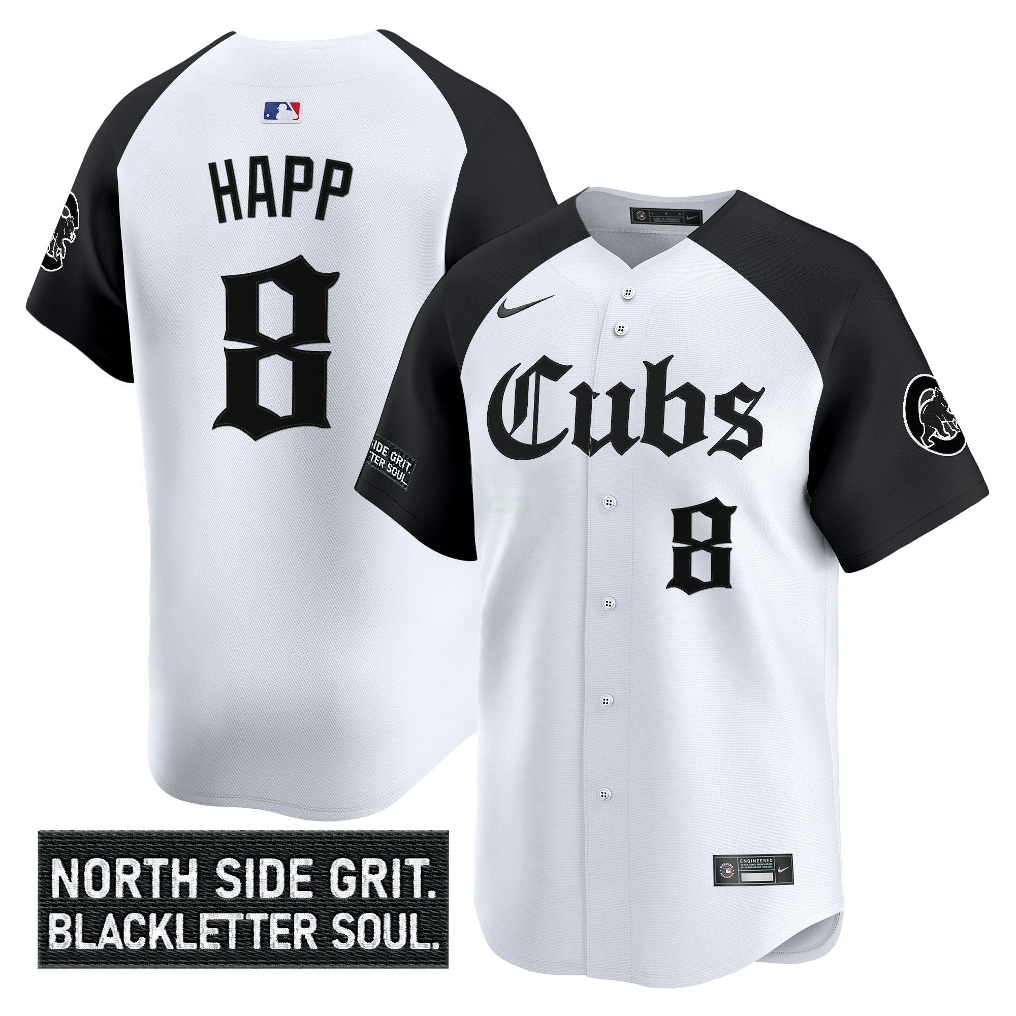 Camisa MLB Men’s Chicago ‘Gothic North Side Edition’ Vapor Premier Limited Jersey