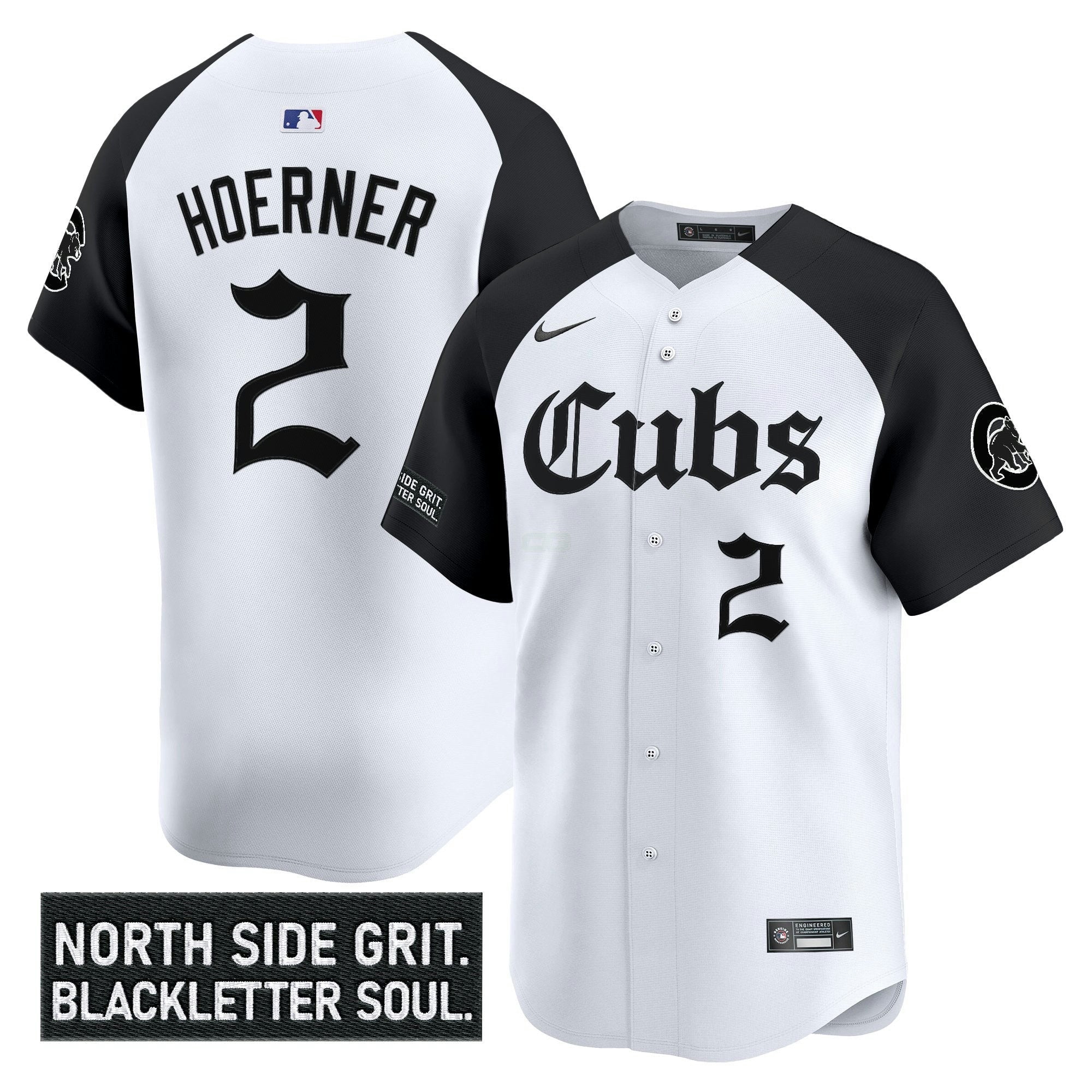 Camisa MLB Men’s Chicago ‘Gothic North Side Edition’ Vapor Premier Limited Jersey