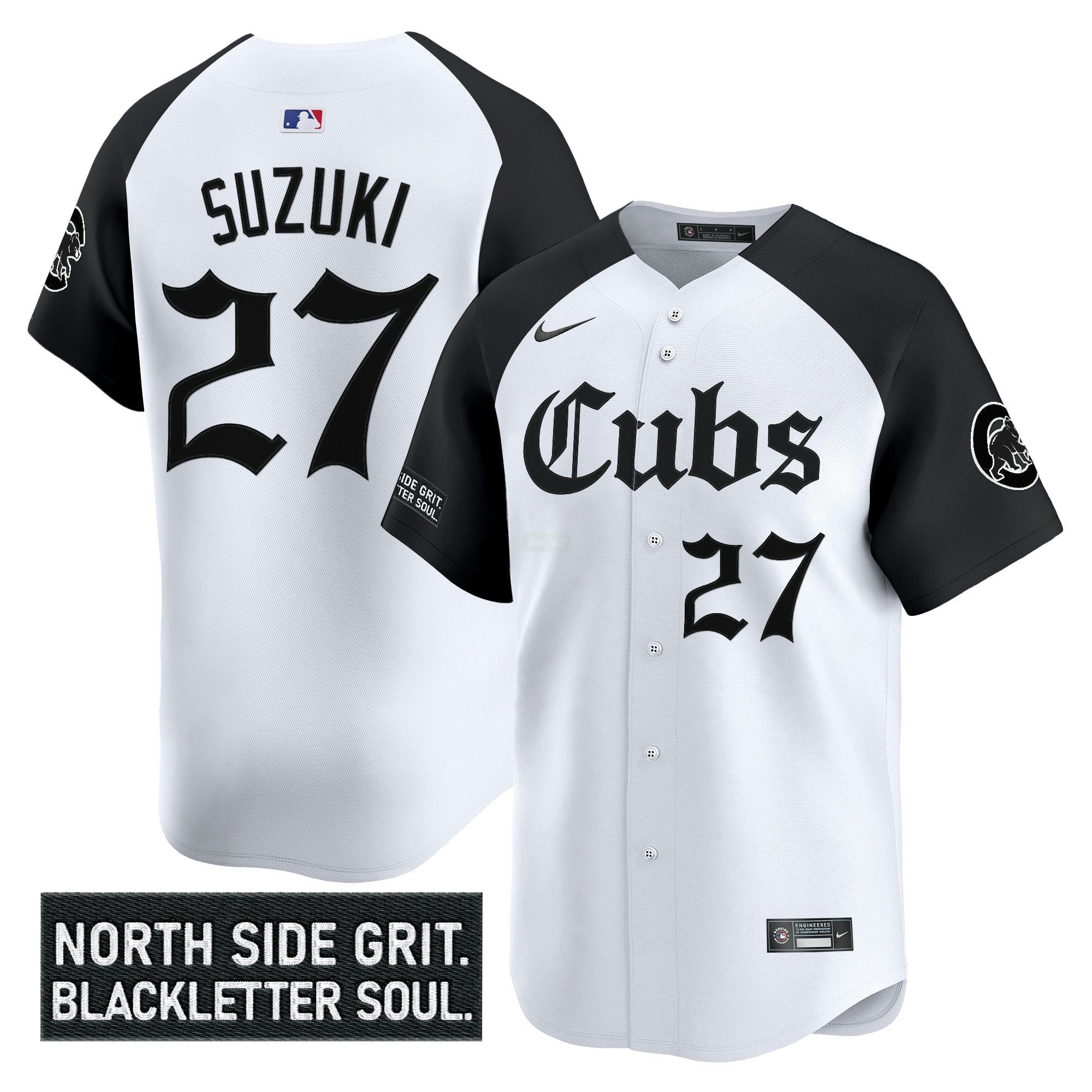 Camisa MLB Men’s Chicago ‘Gothic North Side Edition’ Vapor Premier Limited Jersey