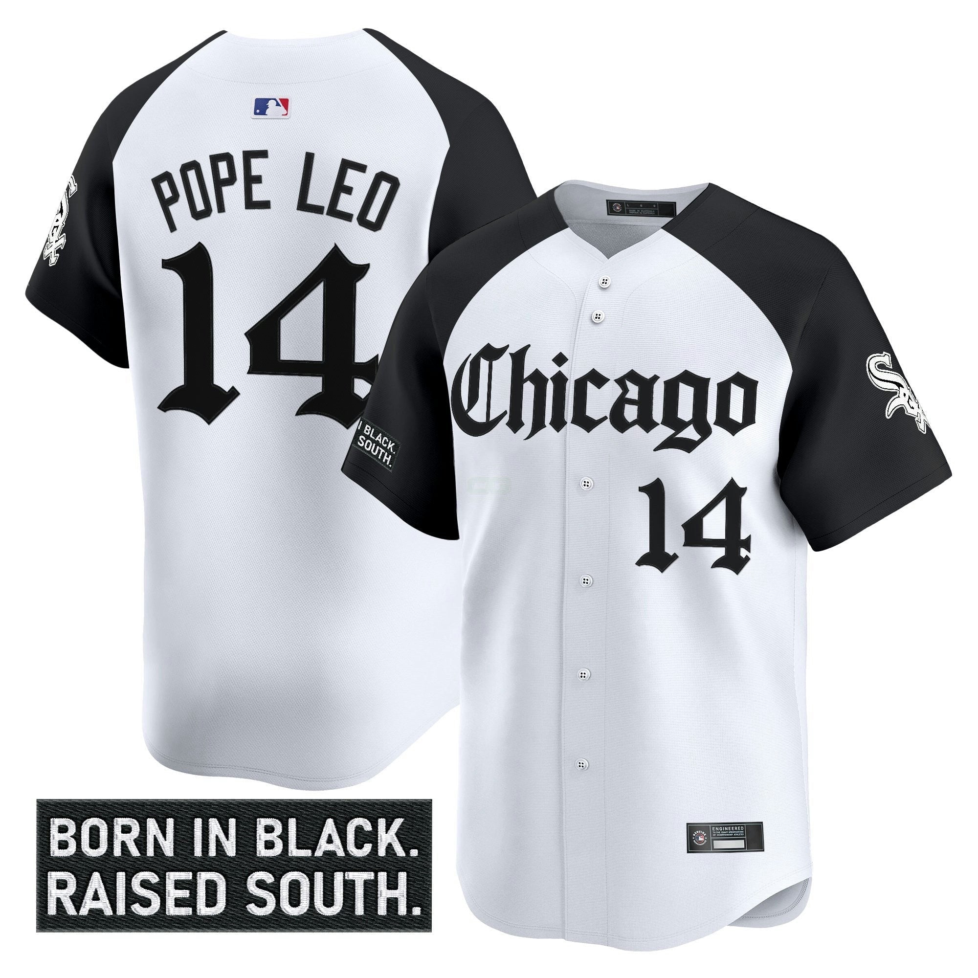 Camisa MLB Men’s Chicago ‘Gothic South Side Edition’ Vapor Premier Limited Jersey