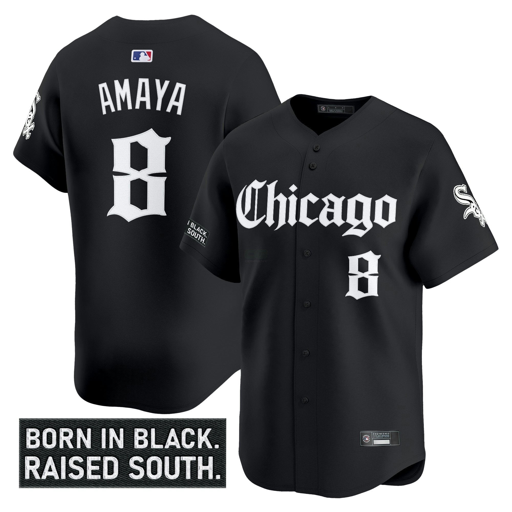 Camisa MLB Men’s Chicago ‘Gothic South Side Edition’ Vapor Premier Limited Jersey
