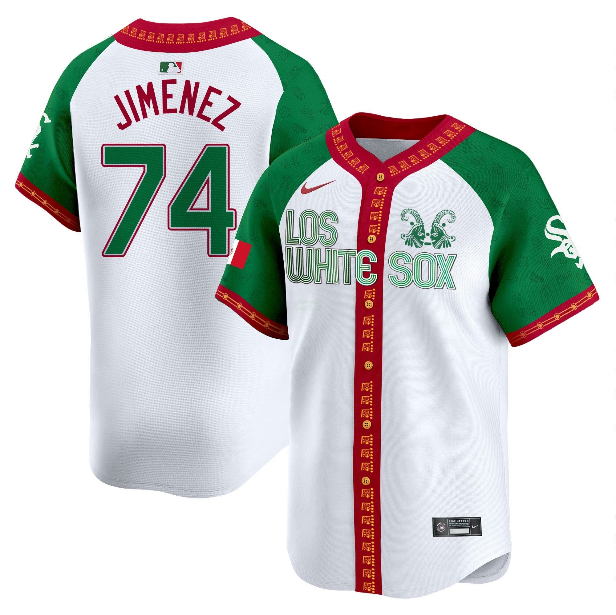 Camisa MLB Men’s Chicago Mexico Vapor Premier Limited Jersey