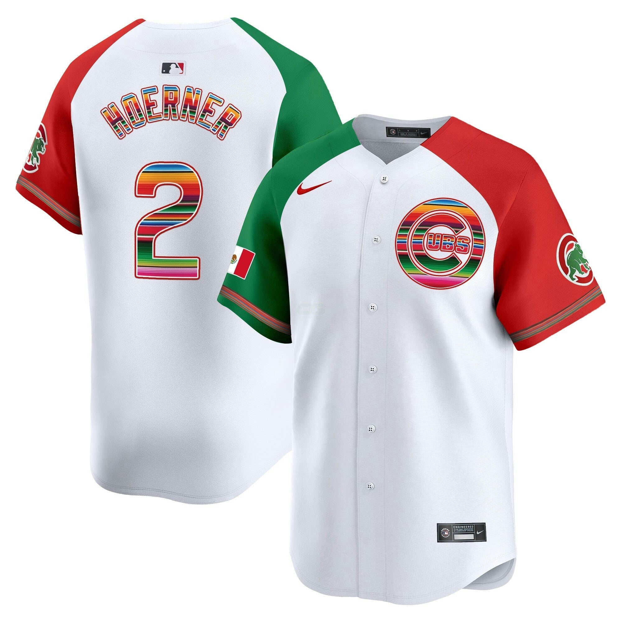 Camisa MLB Men’s Chicago Mexico Vapor Premier Limited Jersey