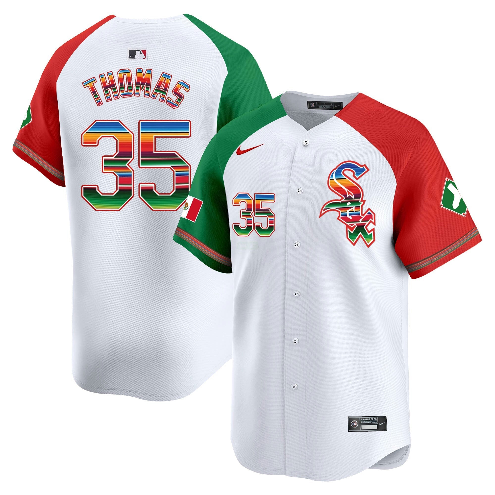 Camisa MLB Men’s Chicago Mexico Vapor Premier Limited Jersey V2
