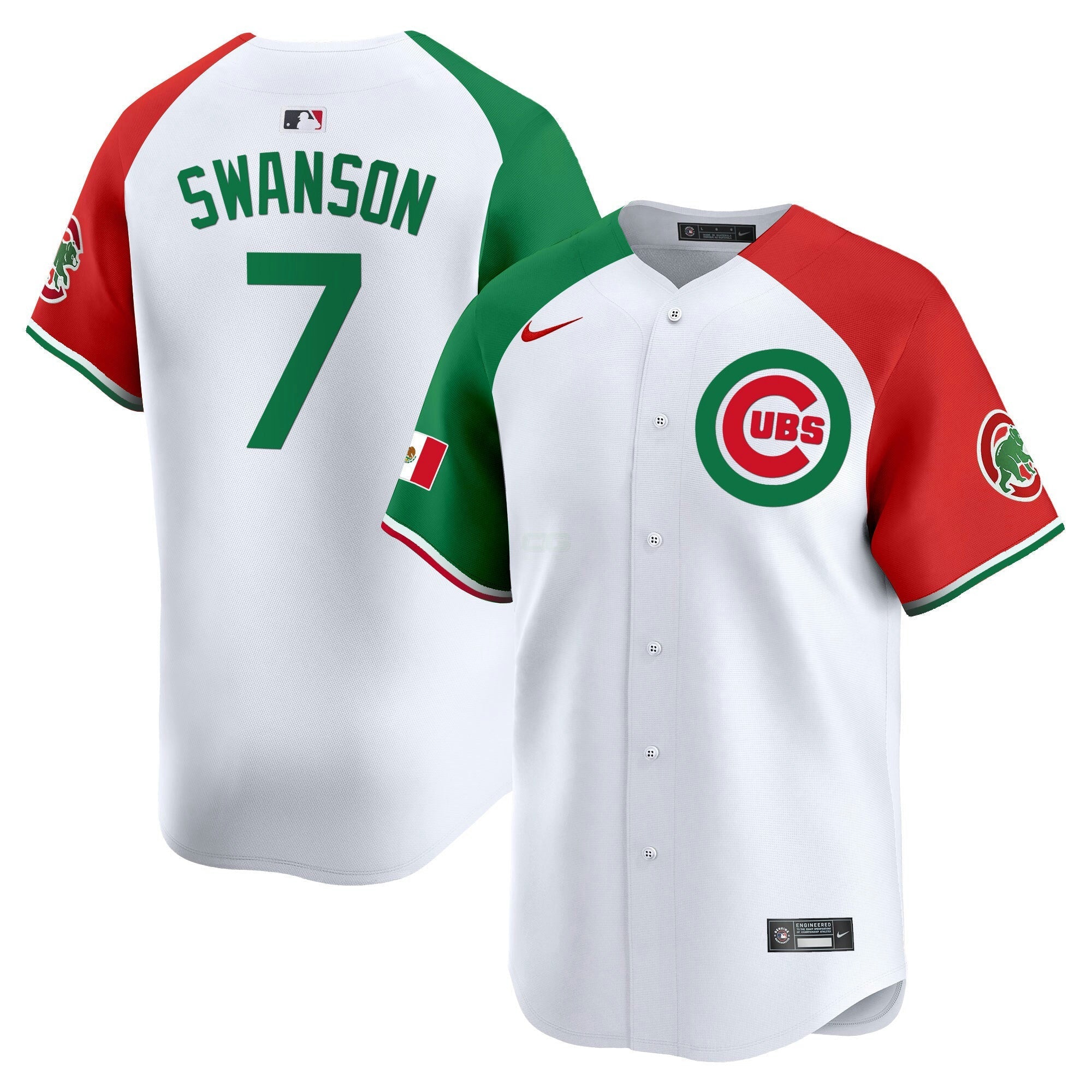 Camisa MLB Men’s Chicago Mexico Vapor Premier Limited Jersey V3