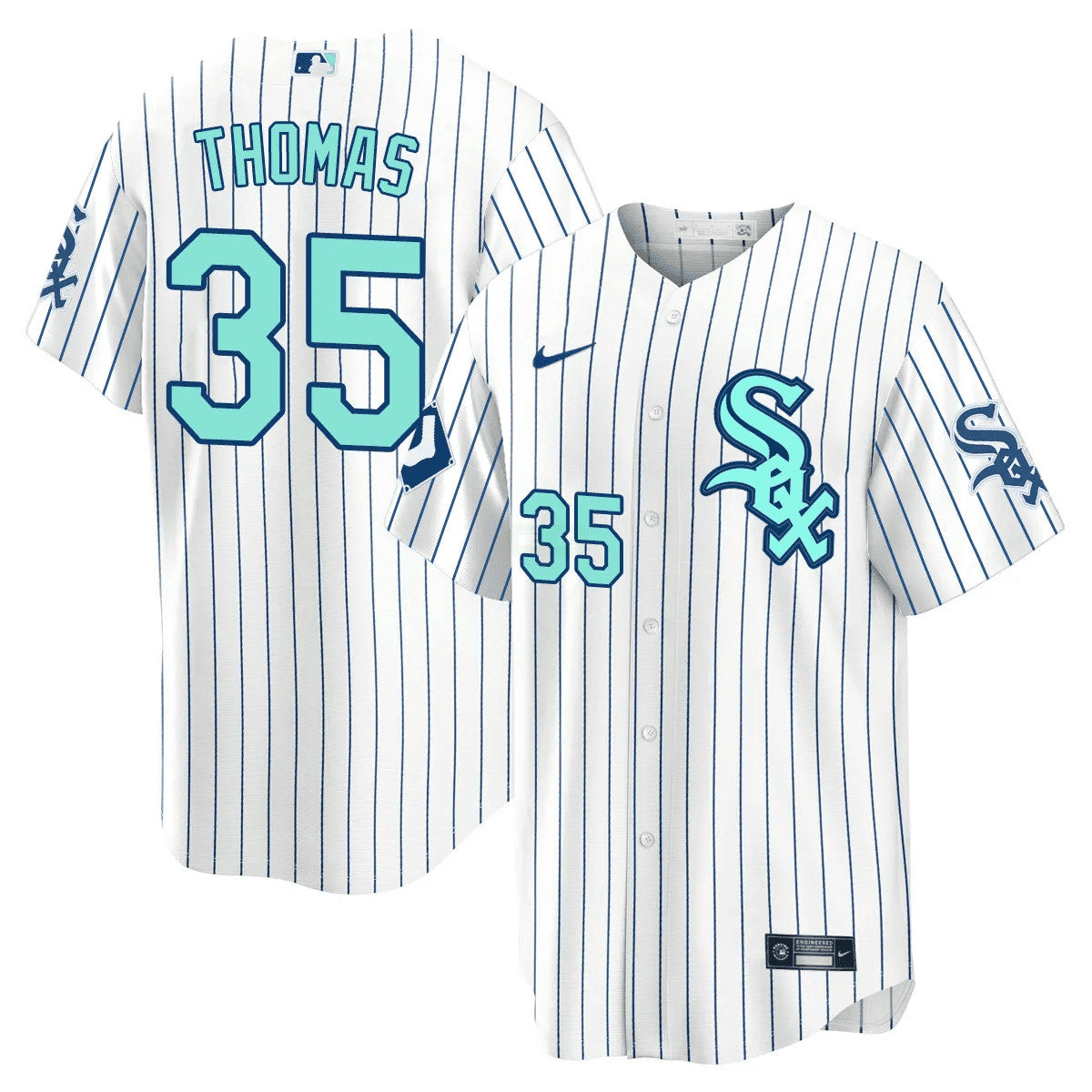 Camisa MLB Men’s Chicago White Collection Jersey