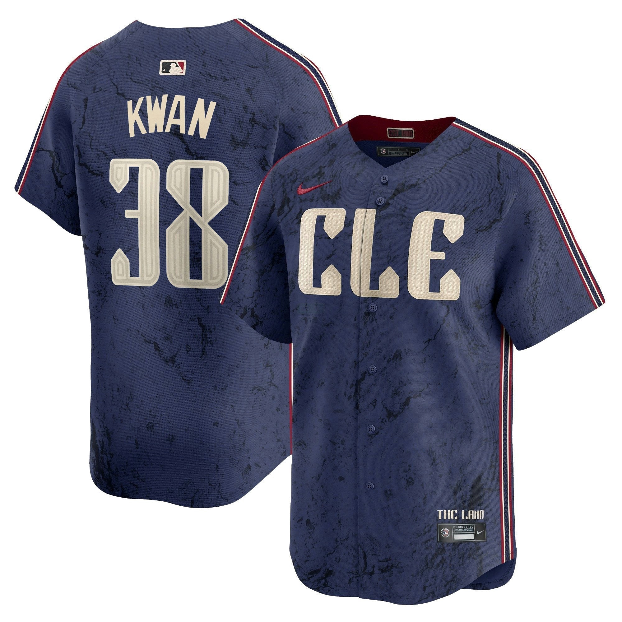 Camisa MLB Men’s Cleveland 2024 City Connect Vapor Premier Limited Jersey