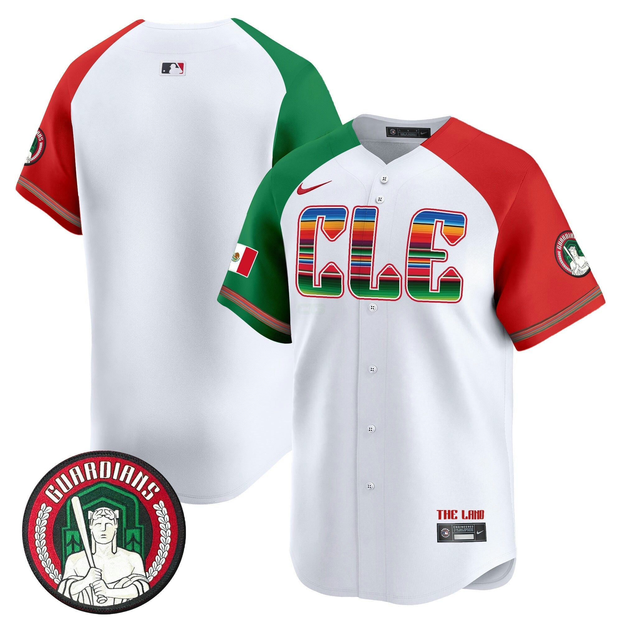 Camisa MLB Men’s Cleveland Mexico Vapor Premier Limited Jersey