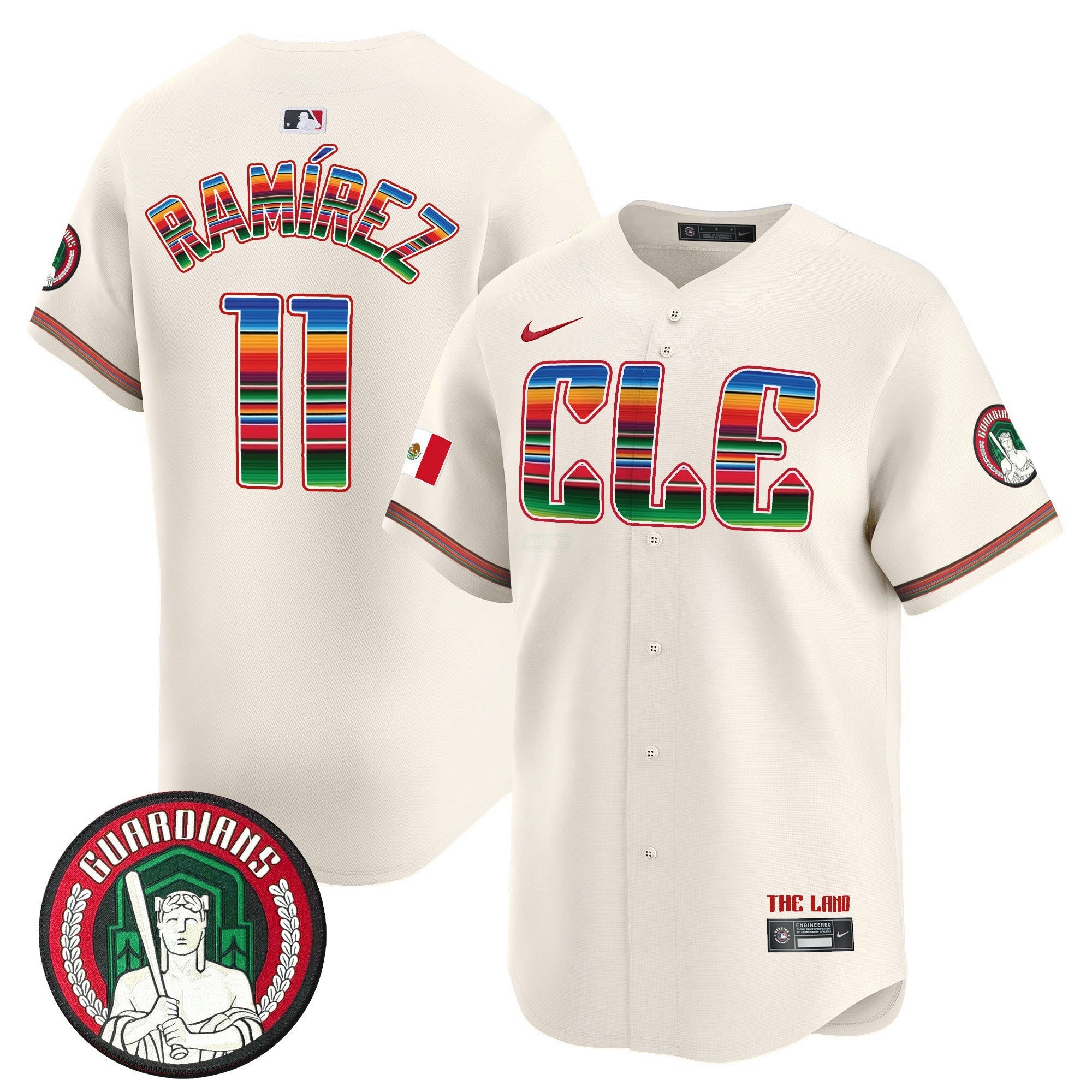 Camisa MLB Men’s Cleveland Mexico Vapor Premier Limited Jersey
