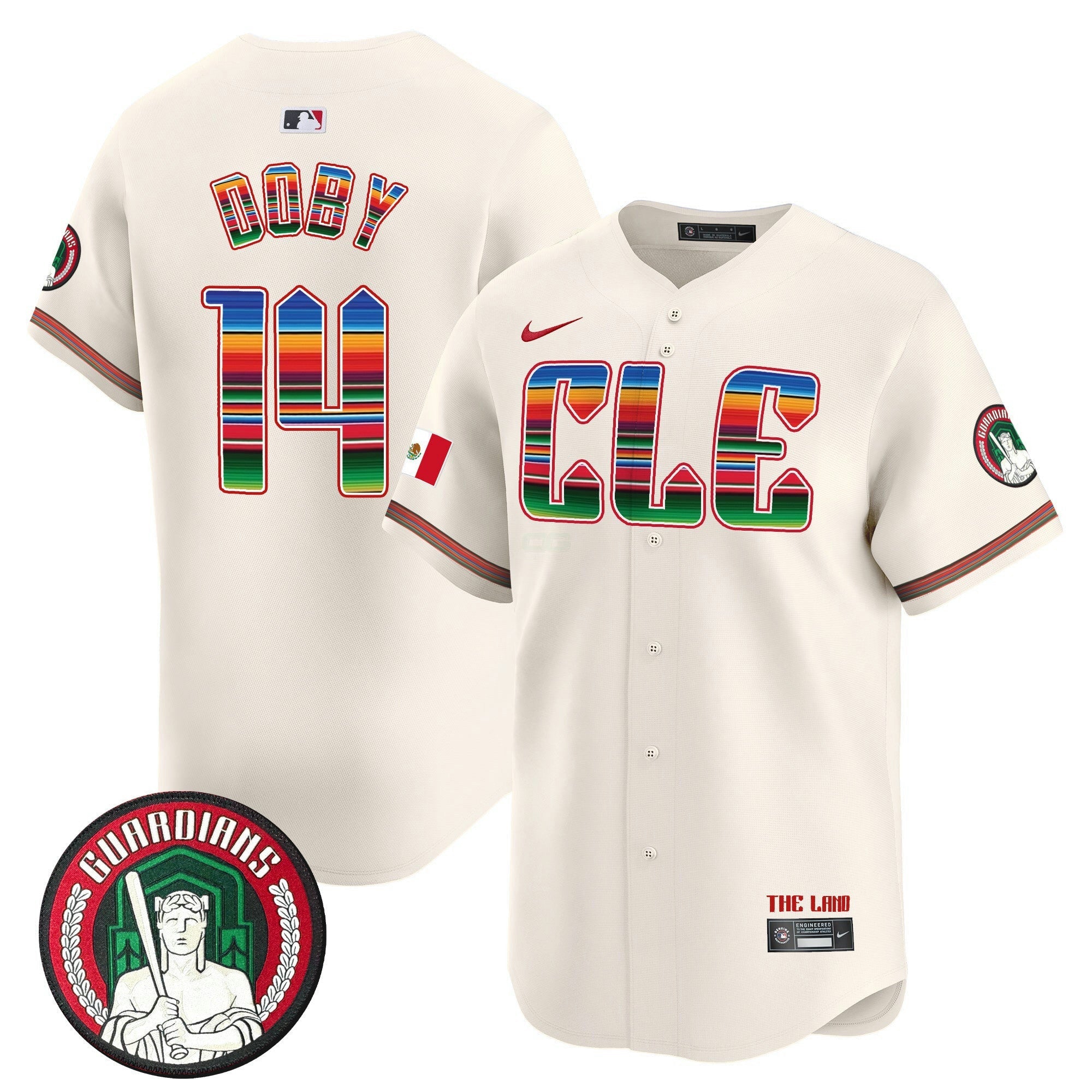 Camisa MLB Men’s Cleveland Mexico Vapor Premier Limited Jersey