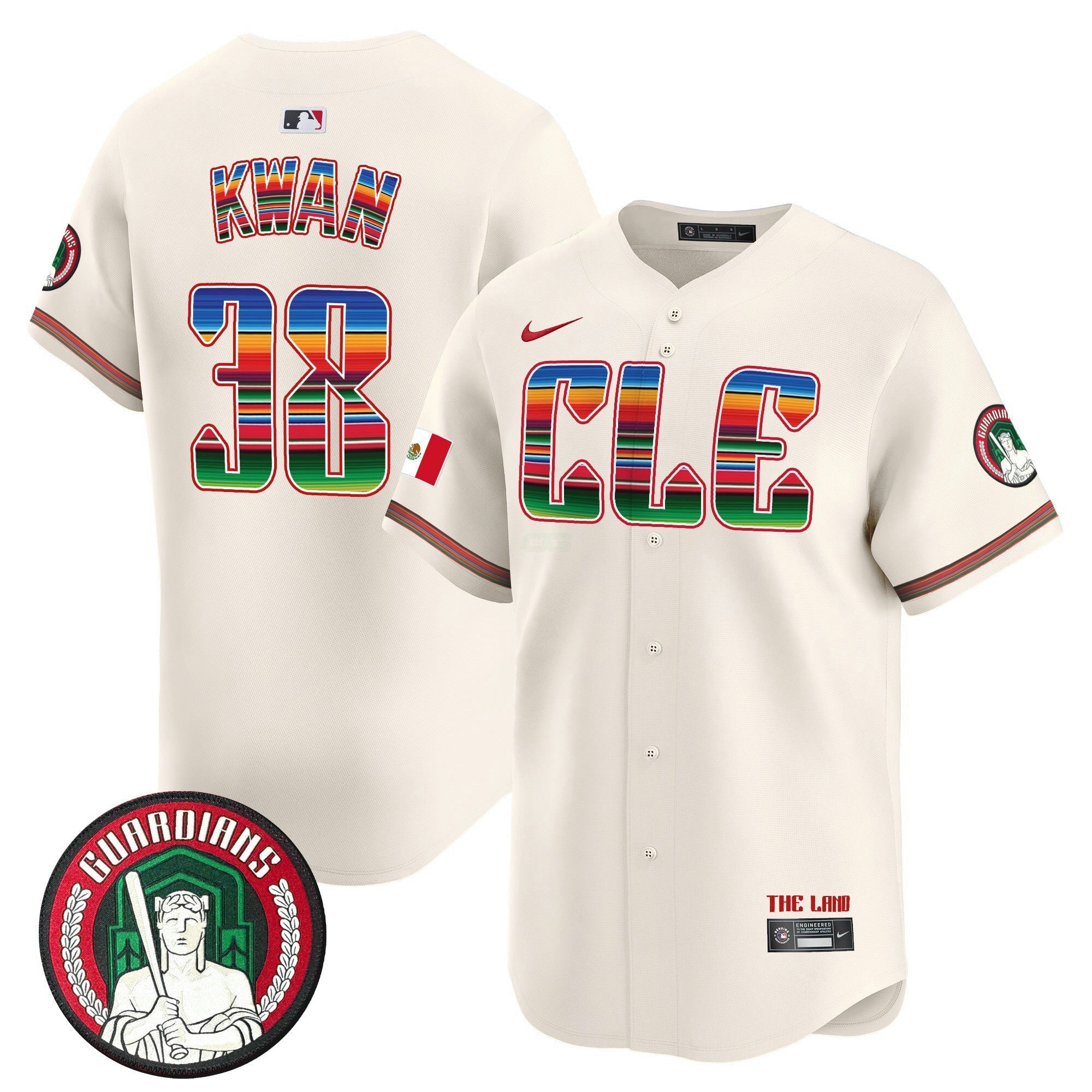 Camisa MLB Men’s Cleveland Mexico Vapor Premier Limited Jersey