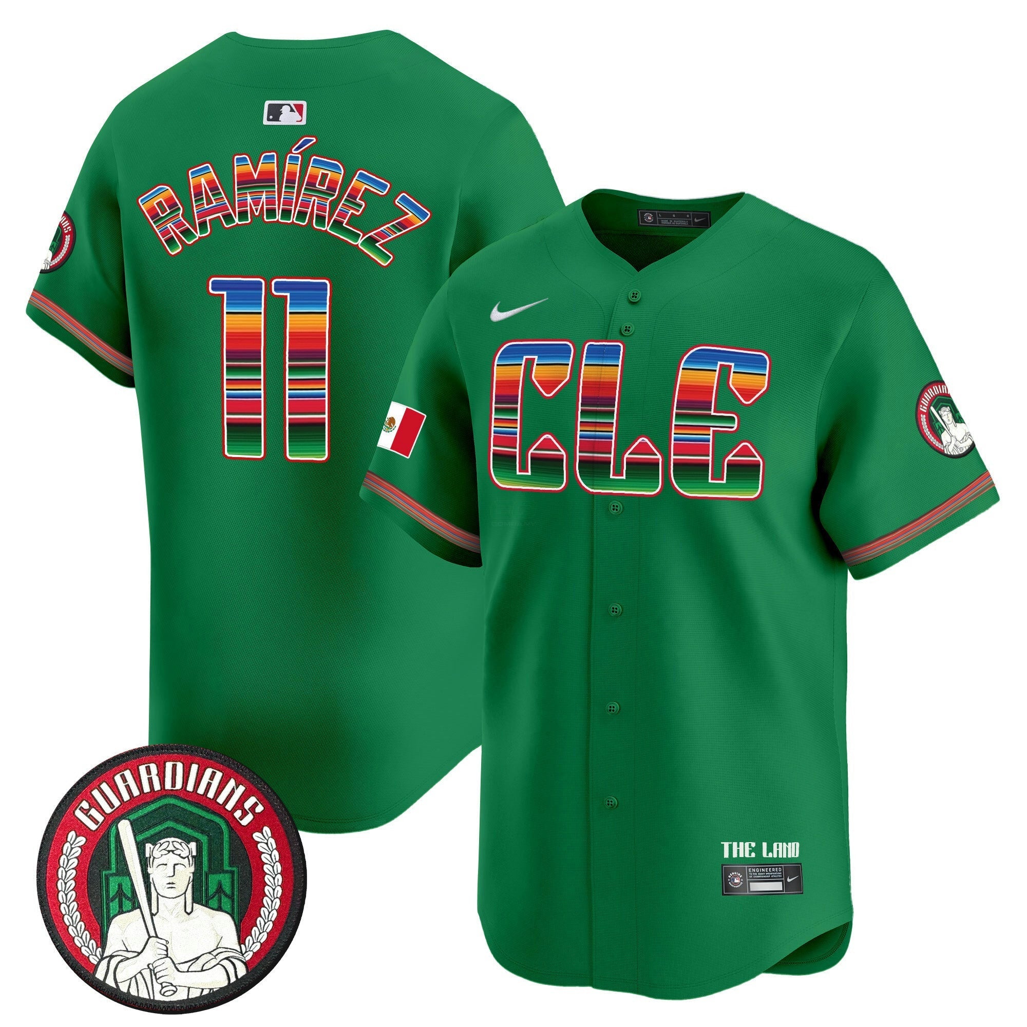 Camisa MLB Men’s Cleveland Mexico Vapor Premier Limited Jersey