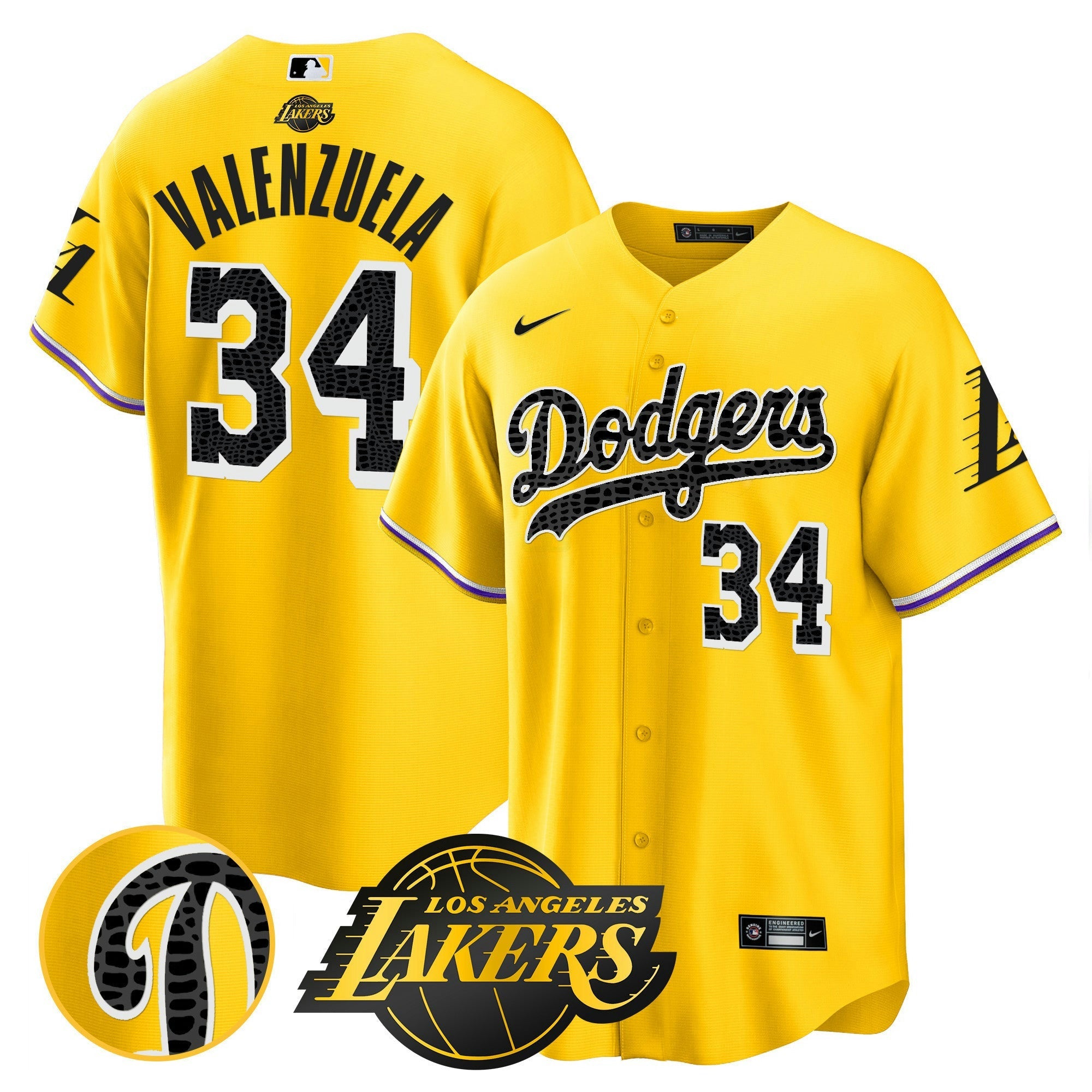 Camisa MLB Men’s Cool Base Mamba Jersey