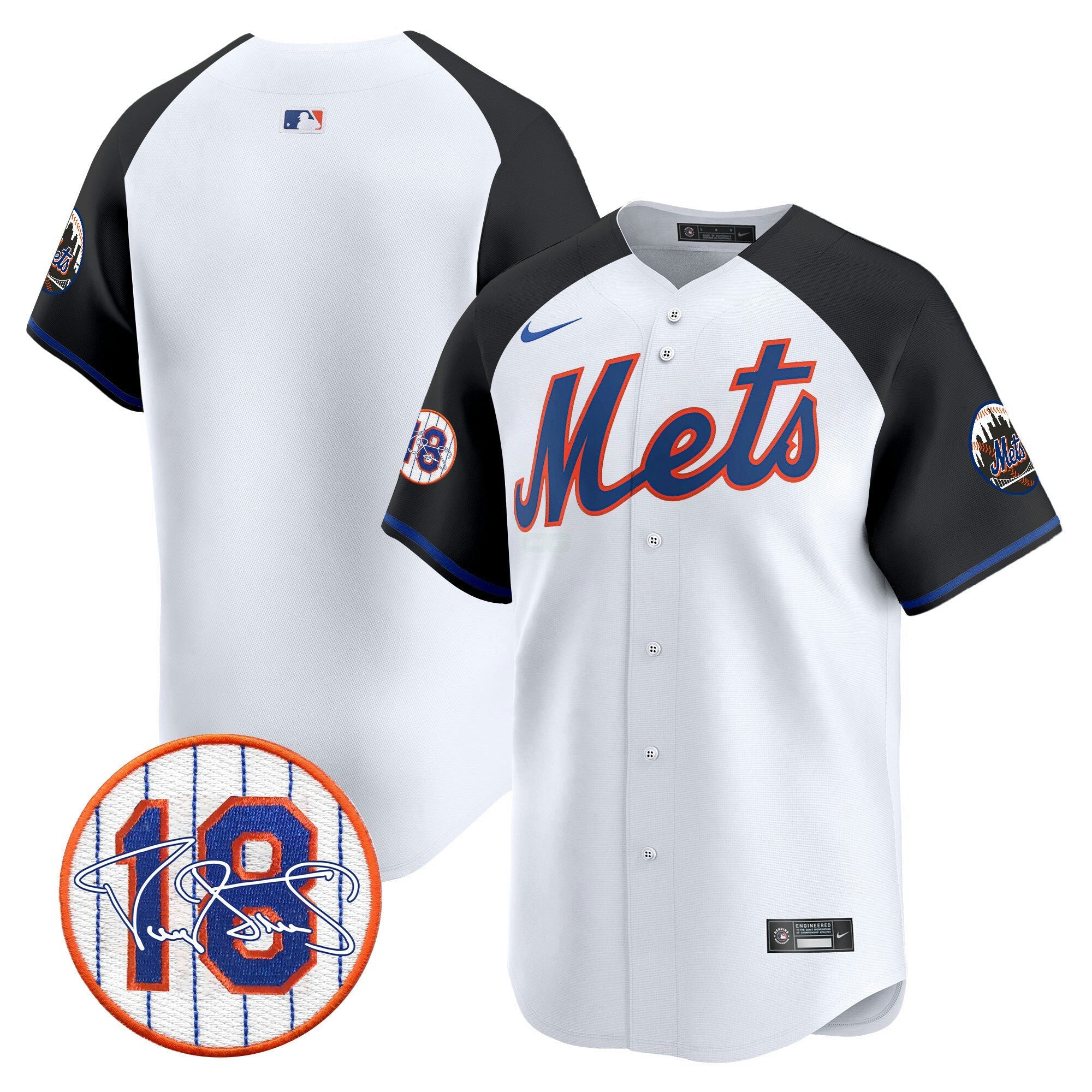 Camisa MLB Men’s Darryl Strawberry Patch Vapor Premier Limited Jersey
