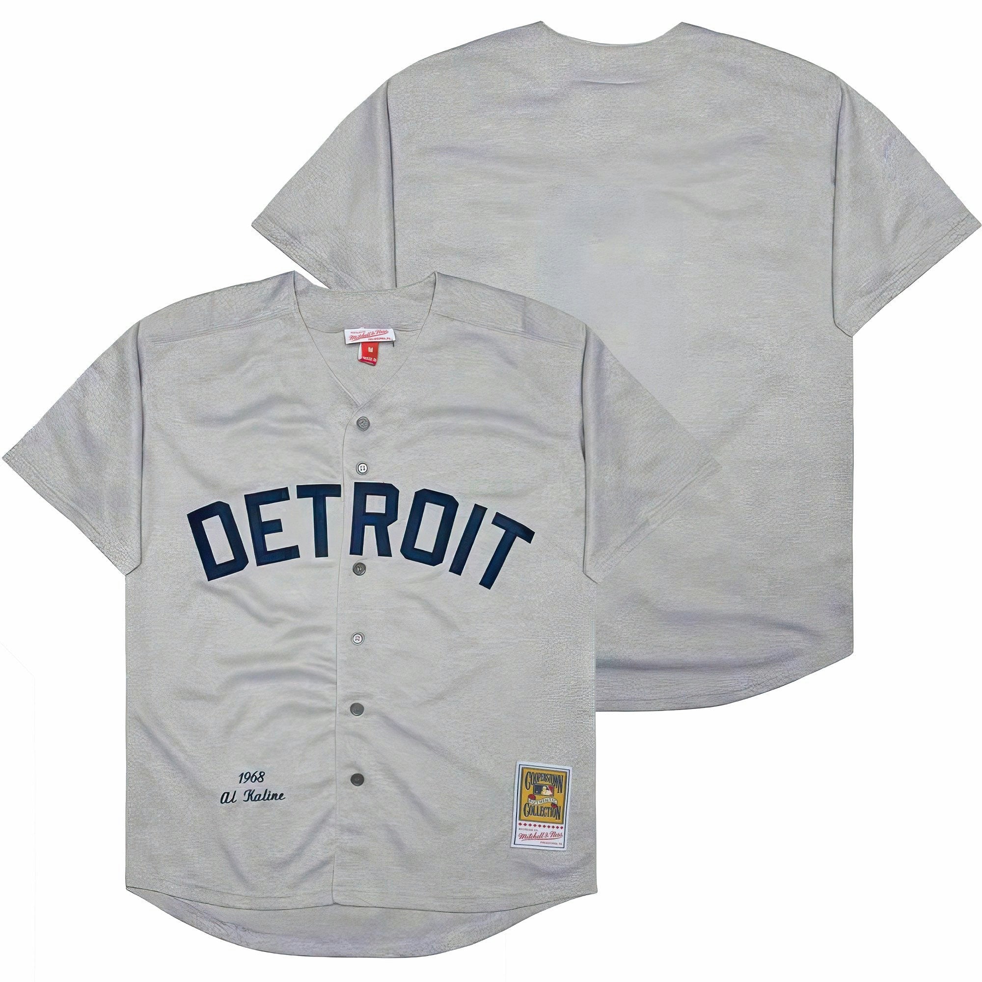Camisa MLB Men’s Detroit Throwback Jersey – Cooperstown Collection