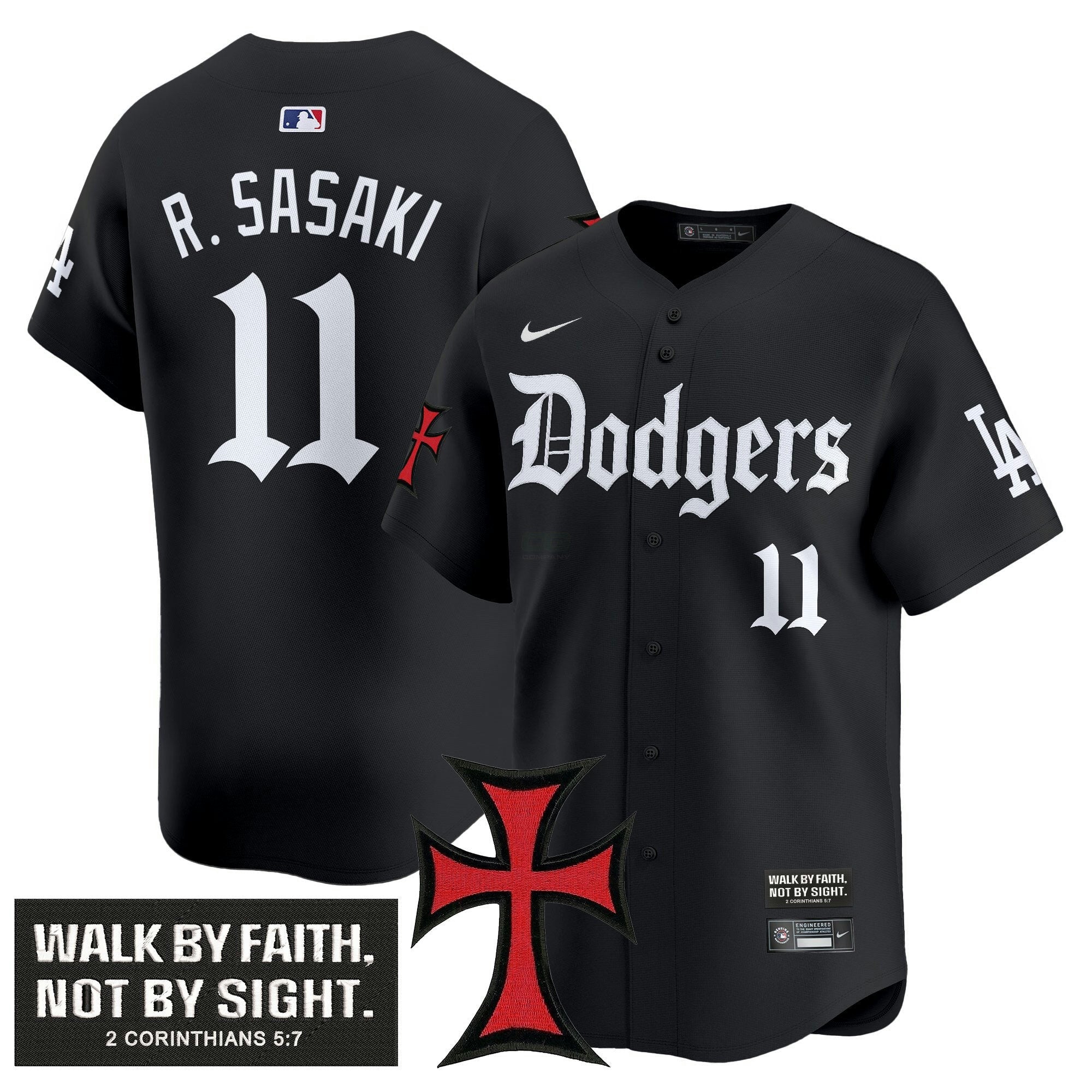 Camisa MLB Men’s ‘Faith & Glory Edition’ Vapor Premier Limited Jersey