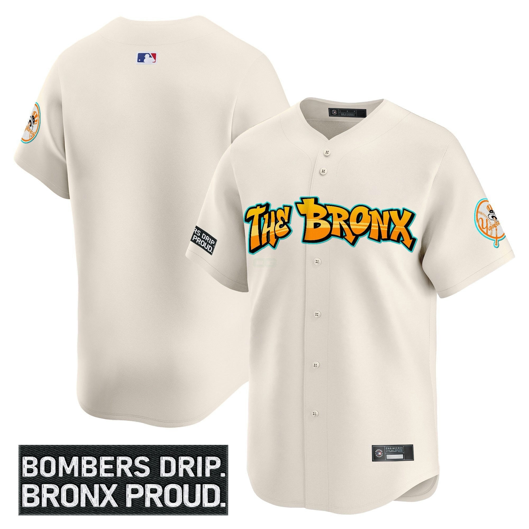 Camisa MLB Men’s ‘Graffiti Bronx Bombers Edition’ Vapor Premier Limited Jersey