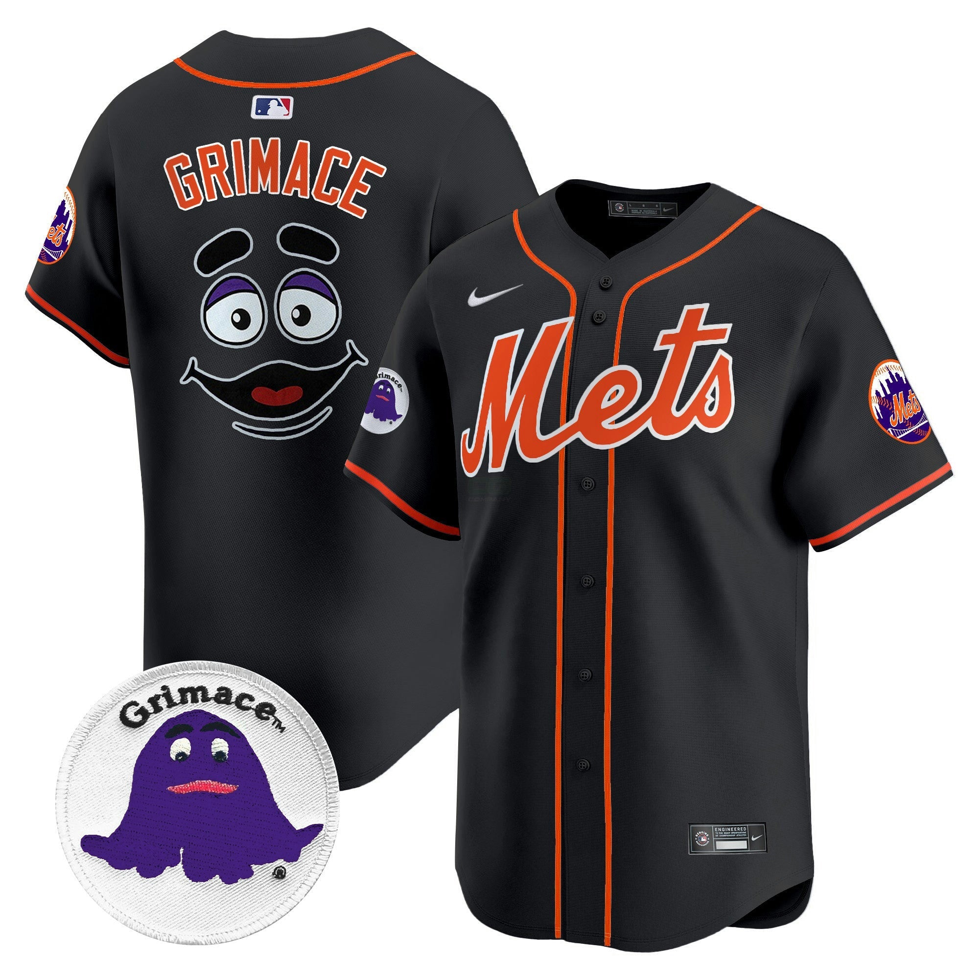 Camisa MLB Men’s Grimace Vapor Premier Limited Jersey