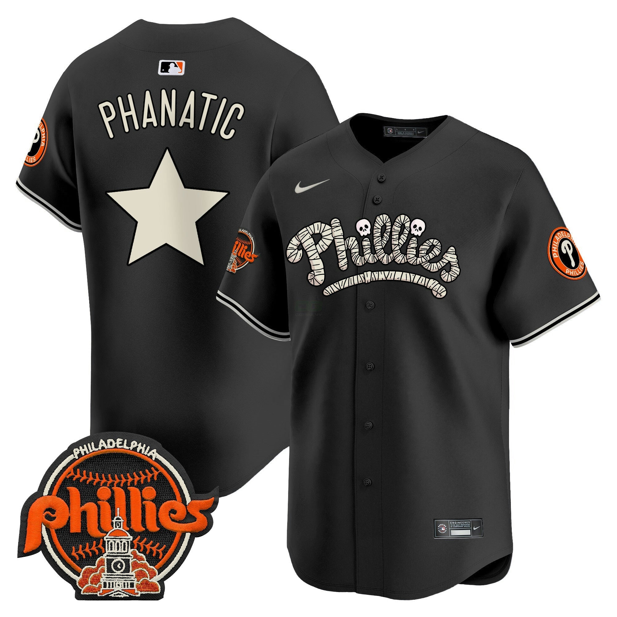 Camisa MLB Men’s Halloween Vapor Premier Limited Jersey