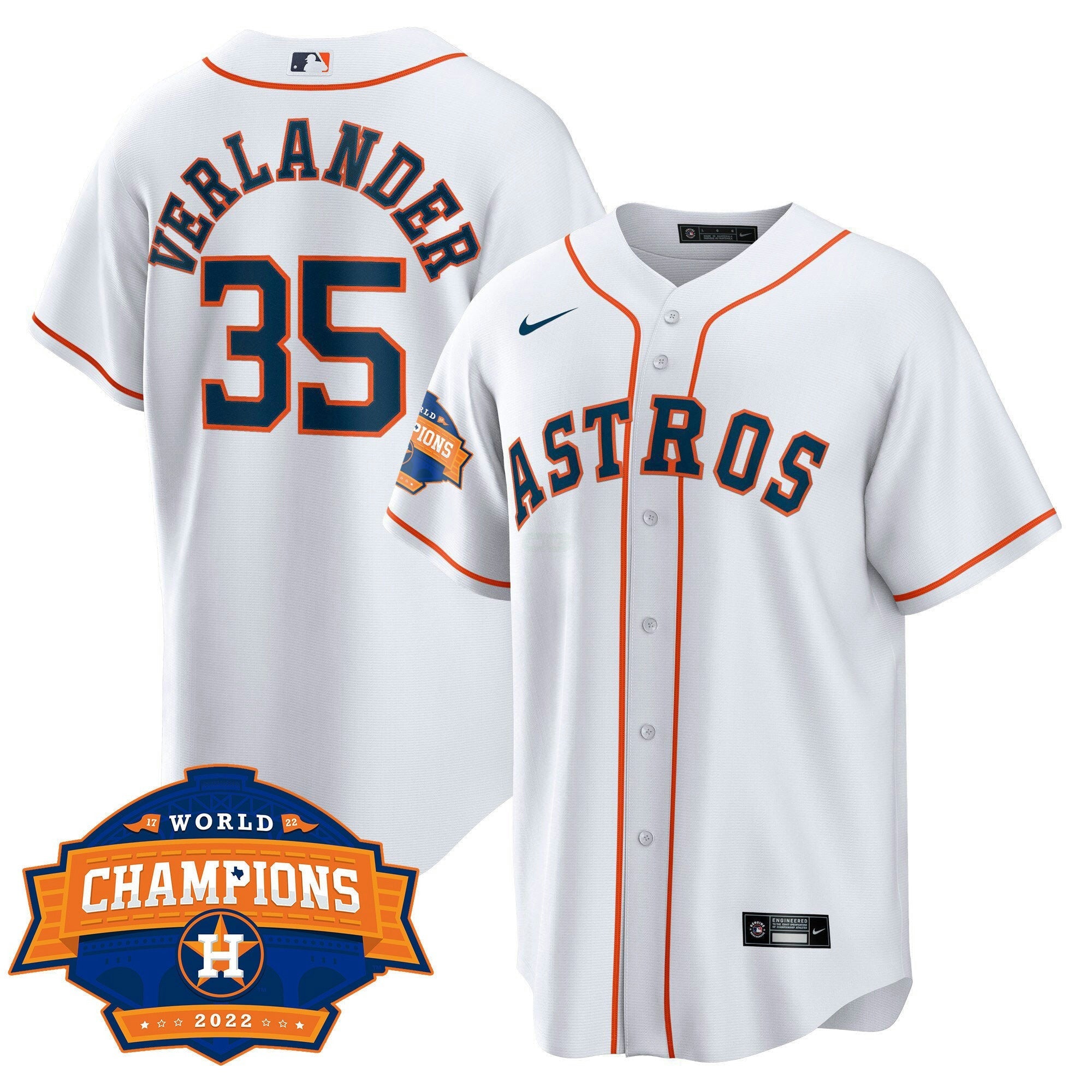 Camisa MLB Men’s Houston 2022 Champions Limited Jersey
