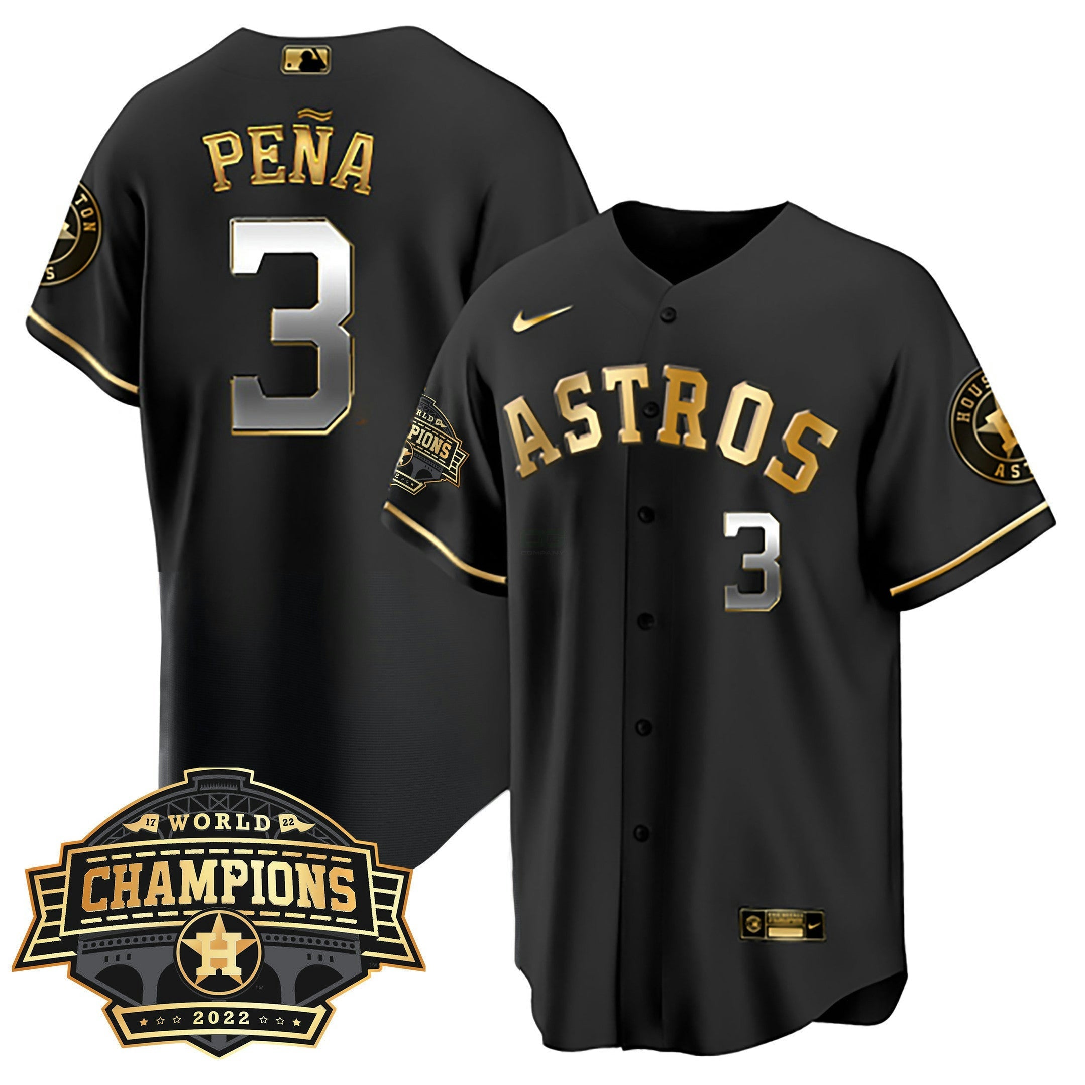 Camisa MLB Men’s Houston 2022 Champions Limited Jersey