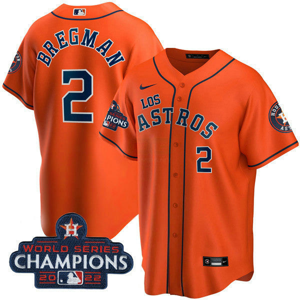 Camisa MLB Men’s Houston 2022 World Series Champions Player Jersey