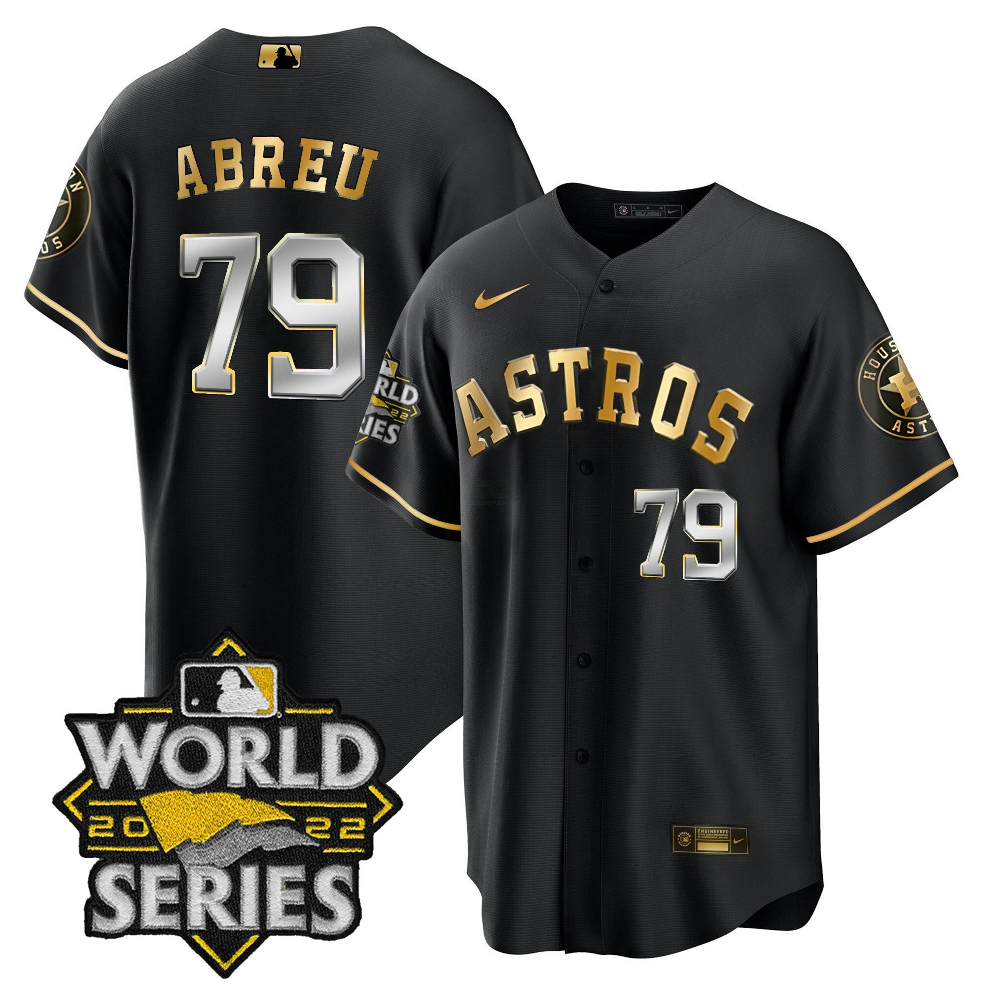 Camisa MLB Men’s Houston 2022 World Series Player Jersey