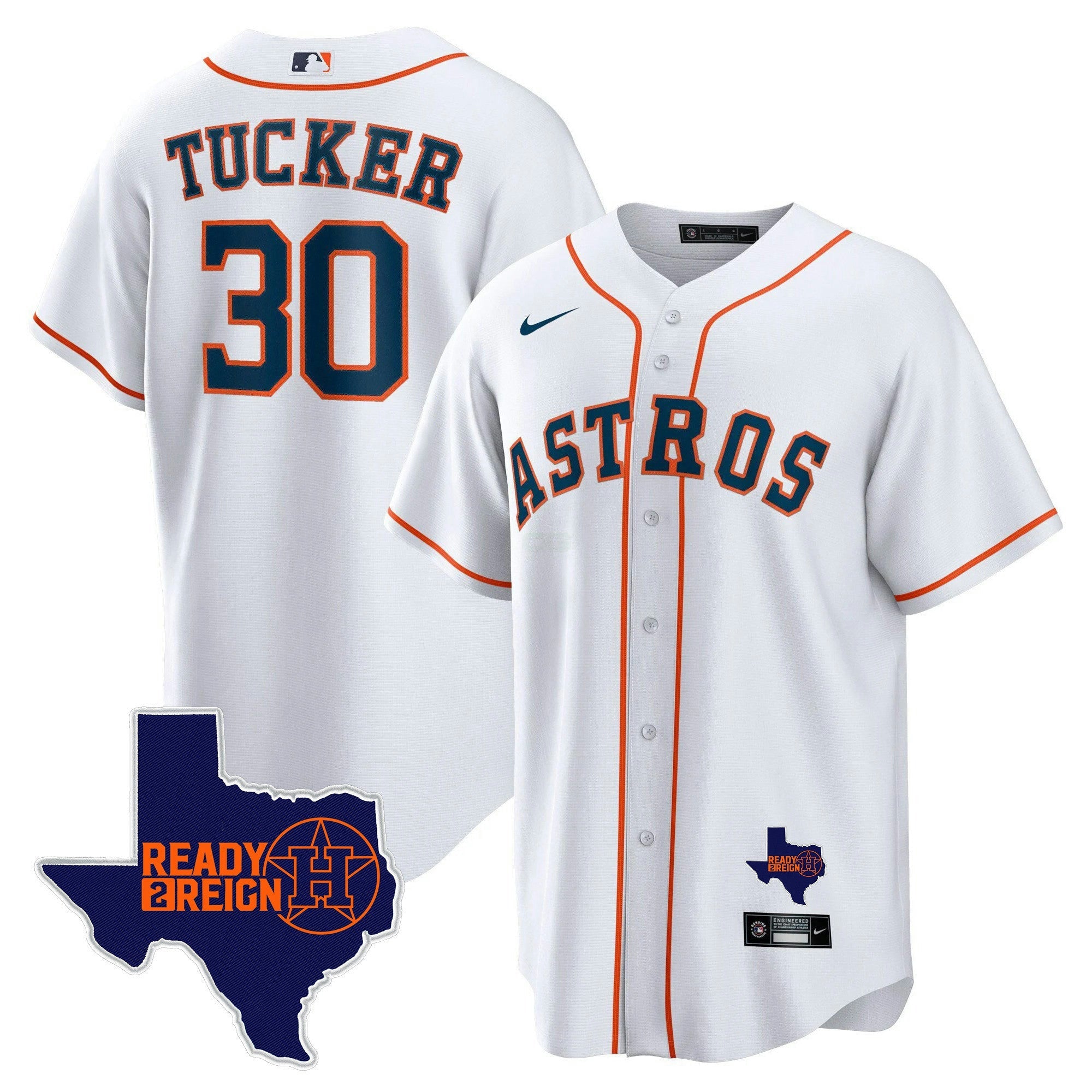 Camisa MLB Men’s Houston 2024 Ready 2 Reign Cool Base Jersey