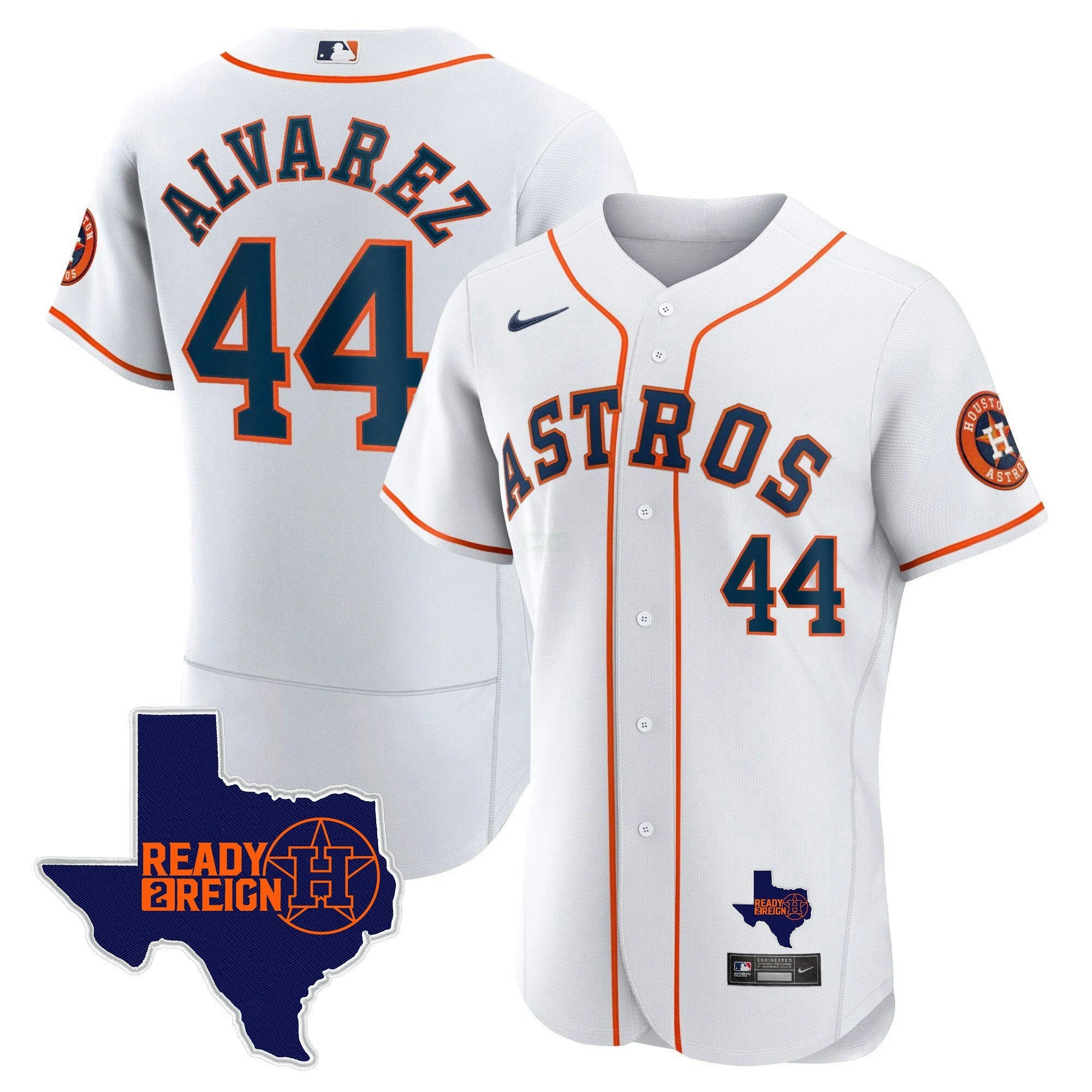 Camisa MLB Men’s Houston 2024 Ready 2 Reign Flex Base Jersey