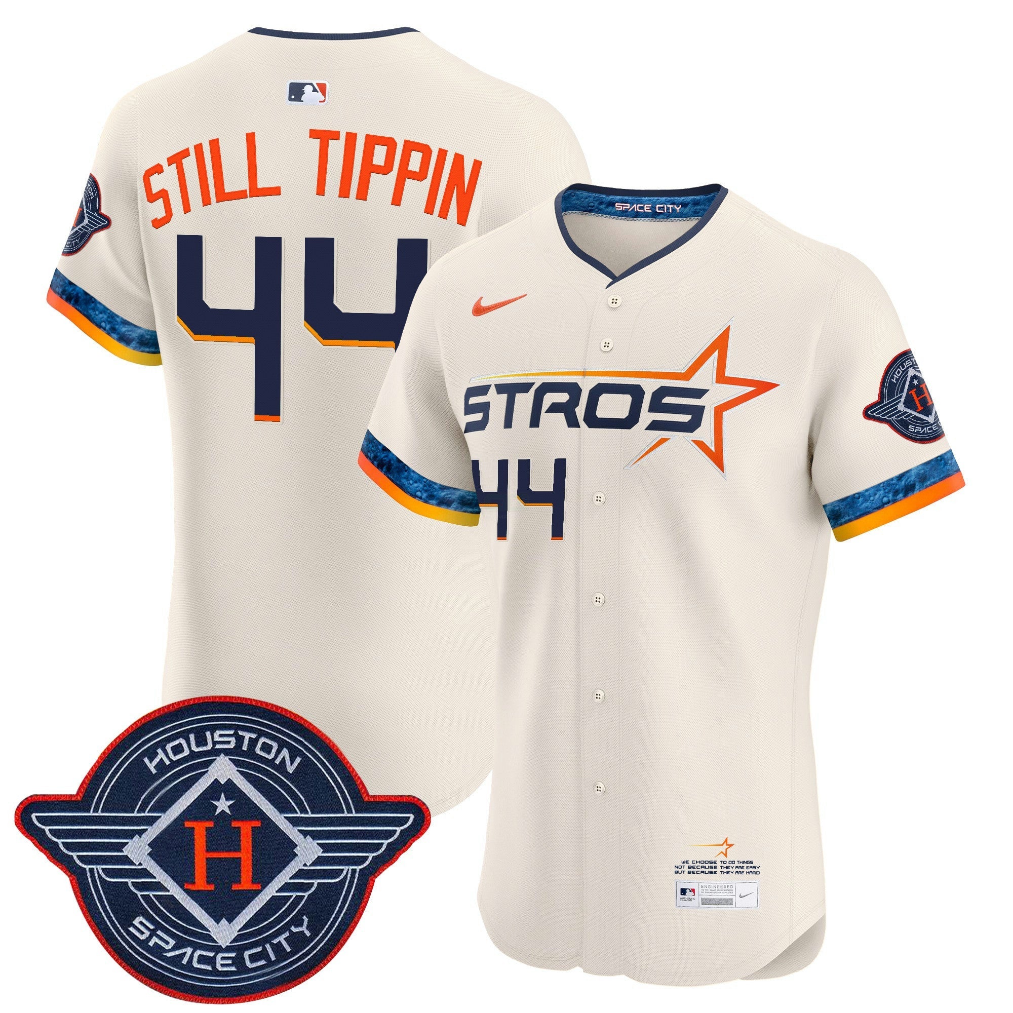 Camisa MLB Men’s Houston 2025 City Connect Vapor Premier Elite Jersey