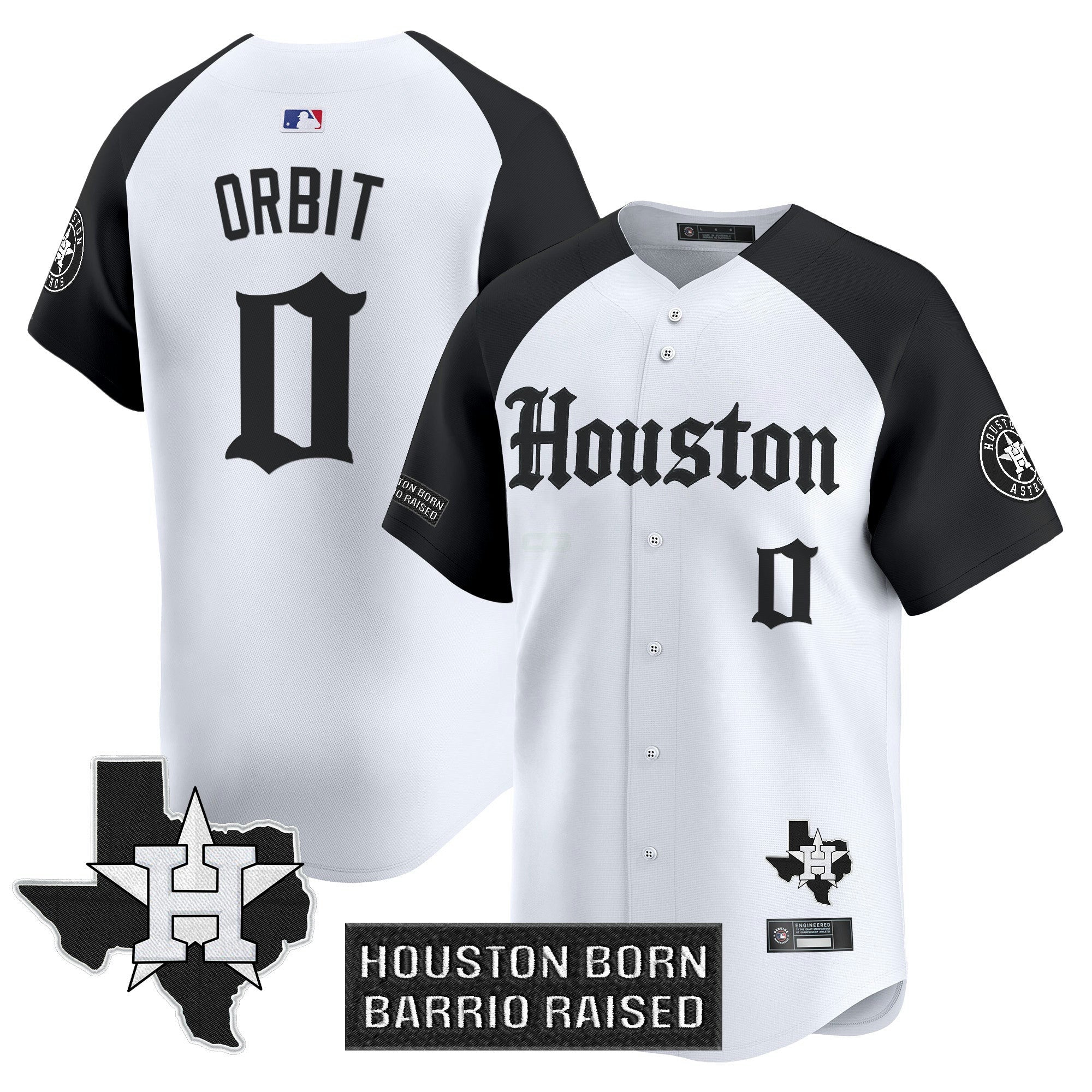 Camisa MLB Men’s Houston ‘Gothic Edition’ Vapor Premier Limited Jersey V2