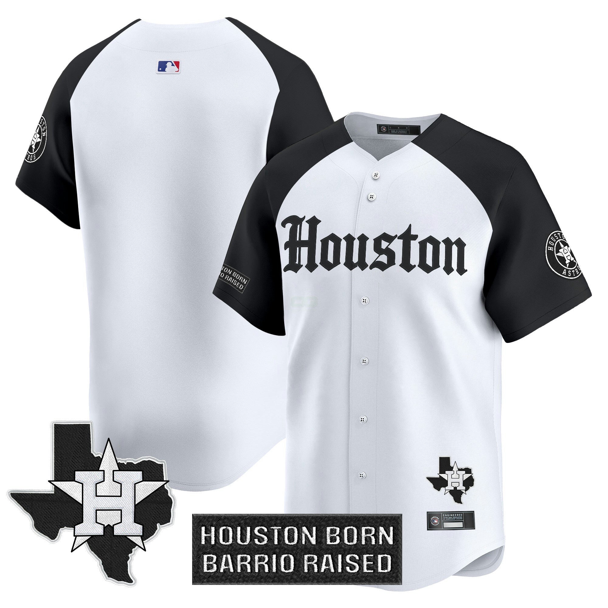Camisa MLB Men’s Houston ‘Gothic Edition’ Vapor Premier Limited Jersey V2