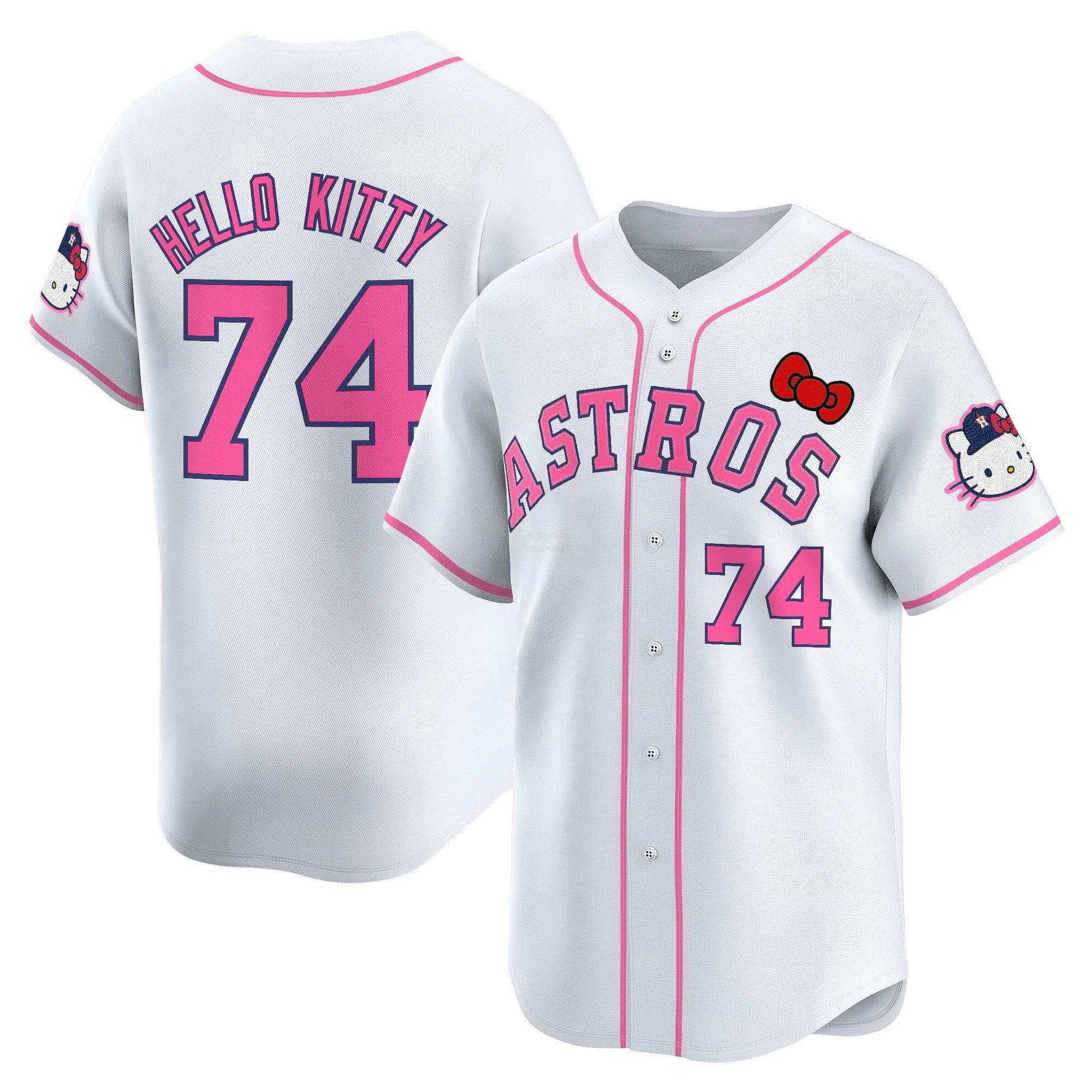 Camisa MLB Men’s Houston Hello Kitty Vapor Premier Limited Jersey V2